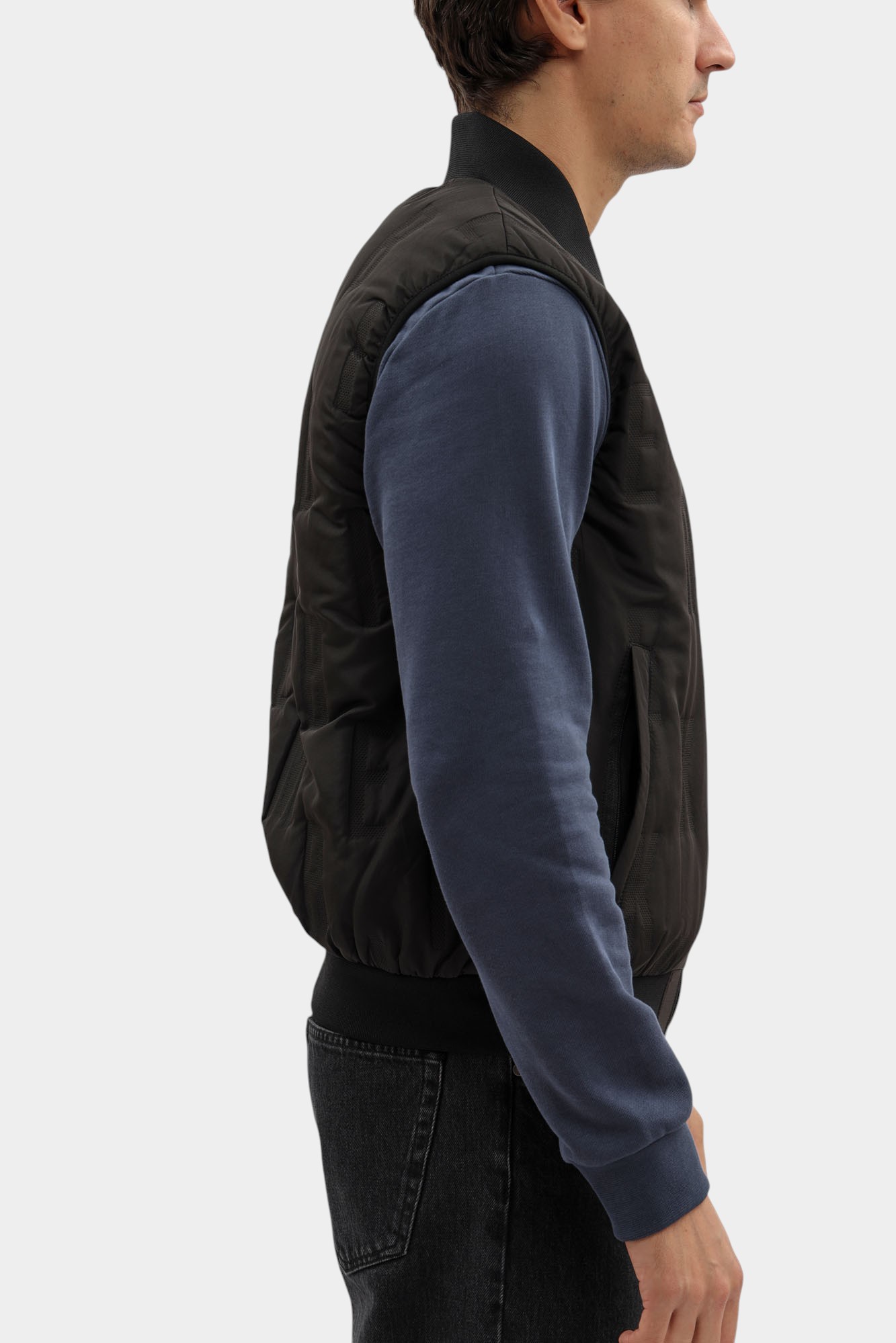 BMG1021 Жилет Bikkembergs Черный