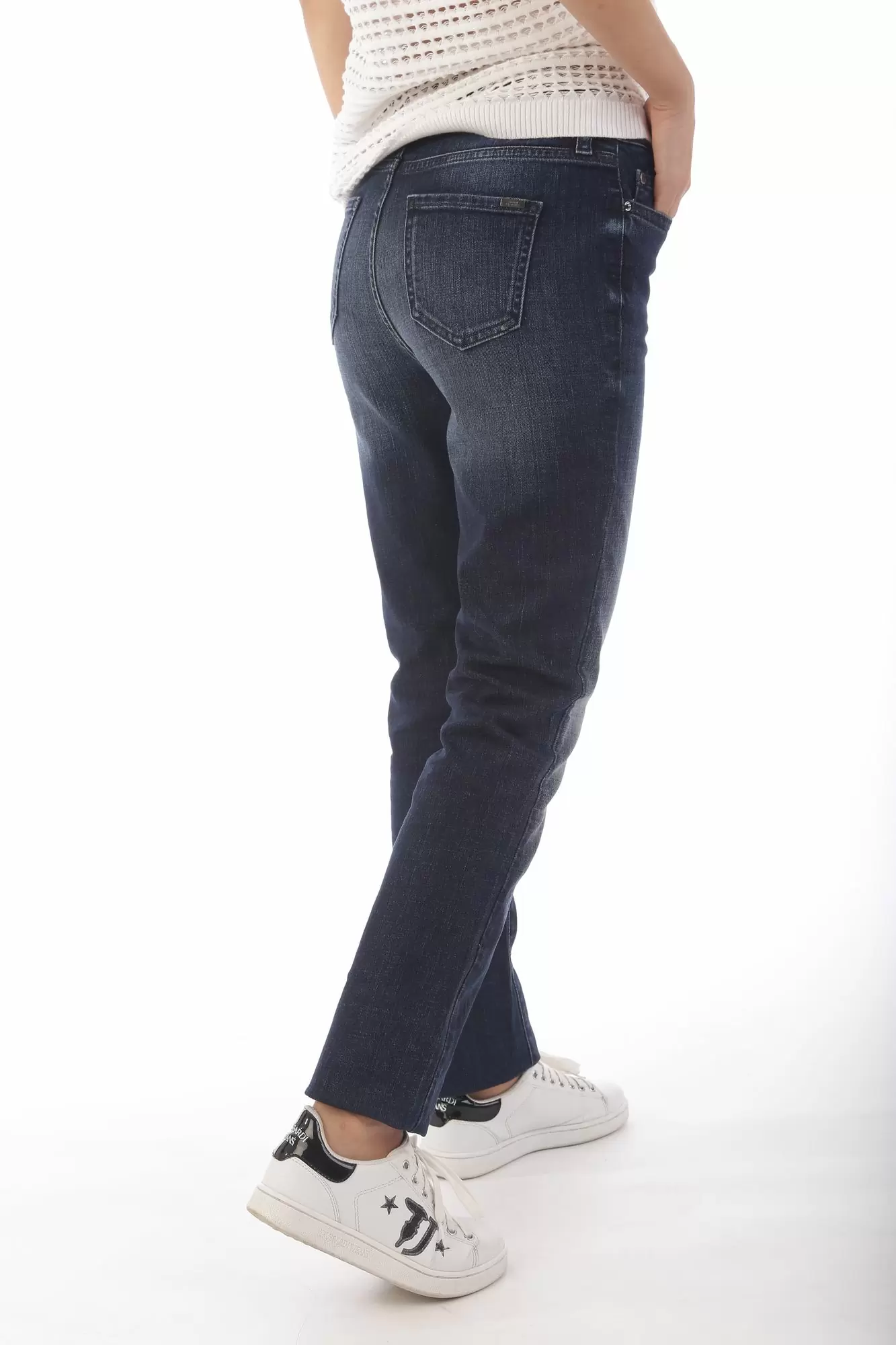 3ZYJ24_Y2JCZ джинсы super skinny high rise armani exchange 