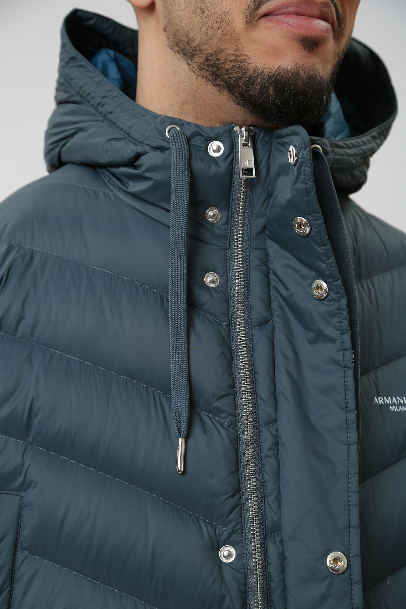 8NZL20_ZNW3Z Пальто пуховое Armani Exchange Черный