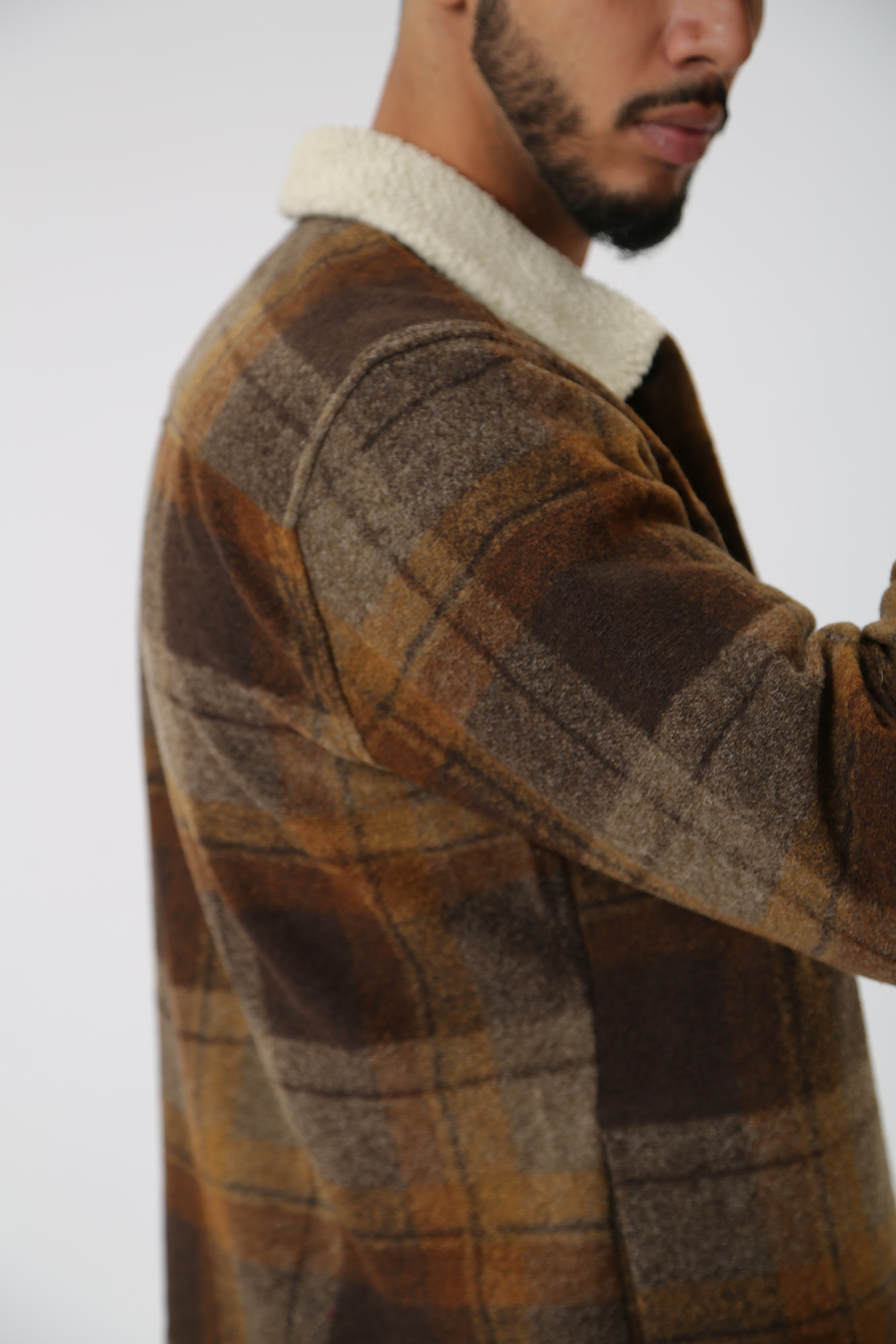 30038647_10016563 Рубашка с длинным рукавом Strellson Коричневый