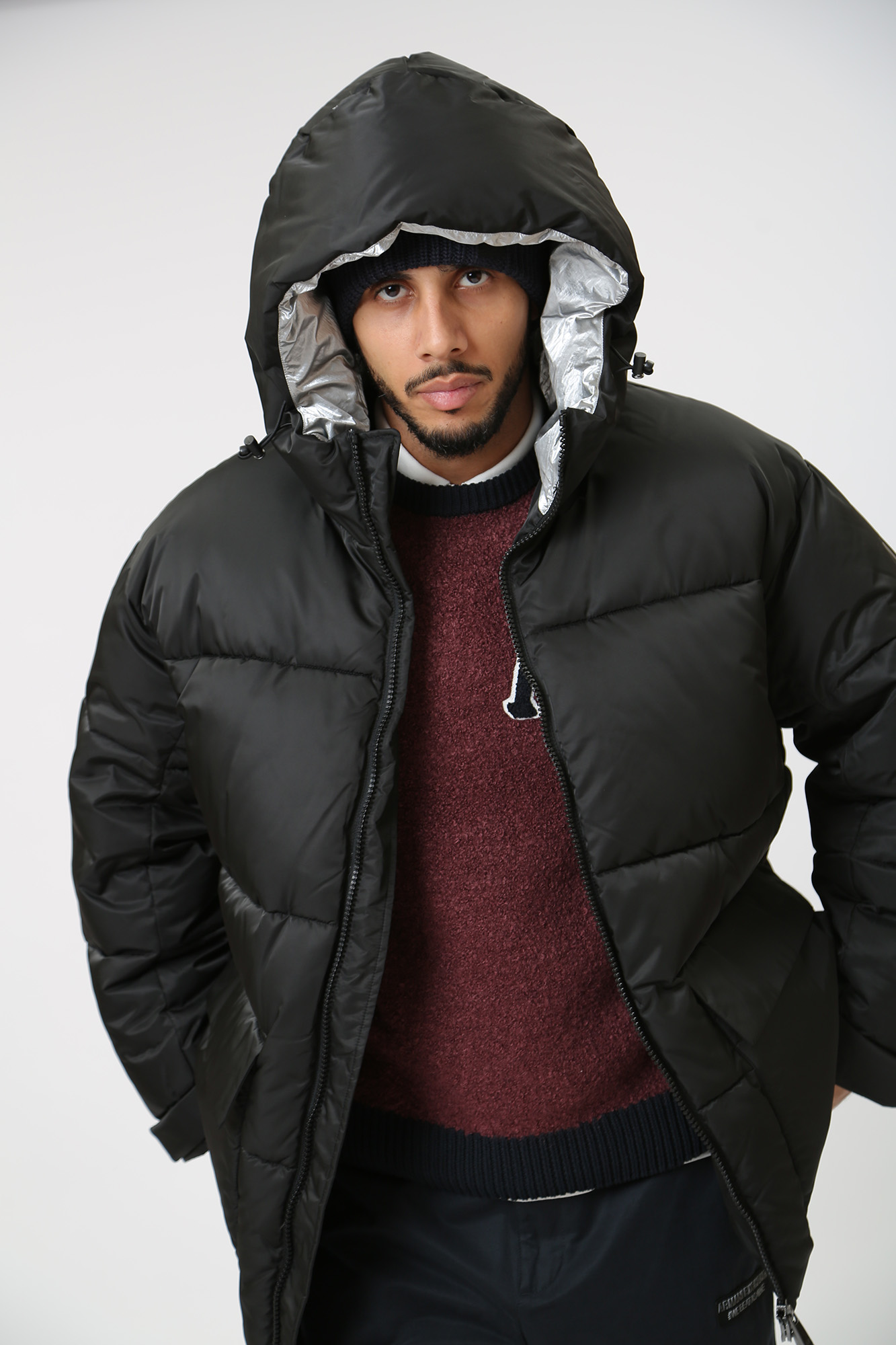 6RZK45_ZNJ7Z Куртка пуховая Armani Exchange Черный