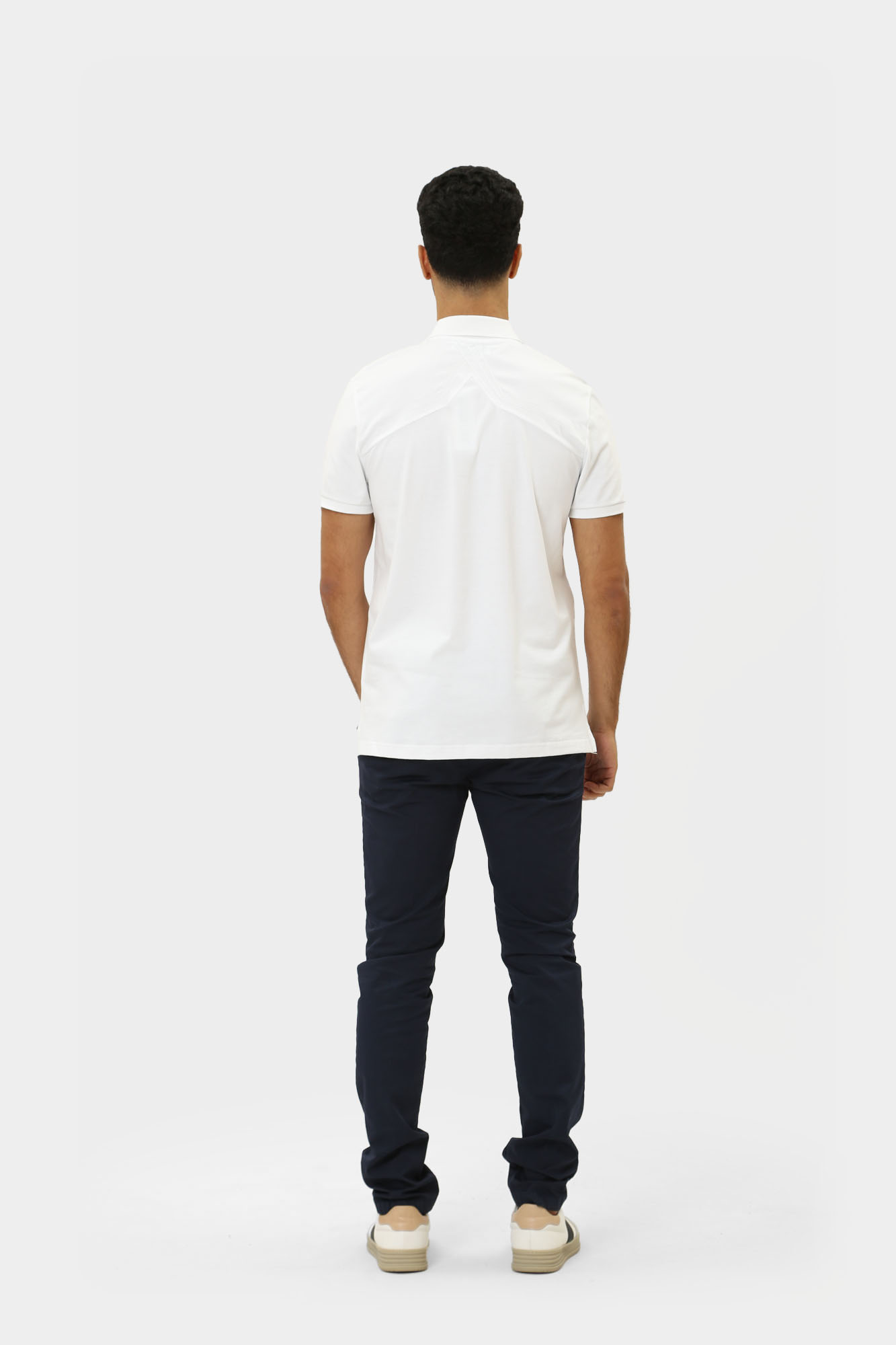 PBMT0270 Поло Bikkembergs Белый