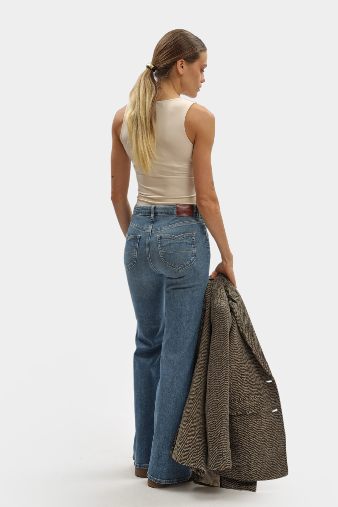 PL2050803VA брюки джинсовые pepe jeans 