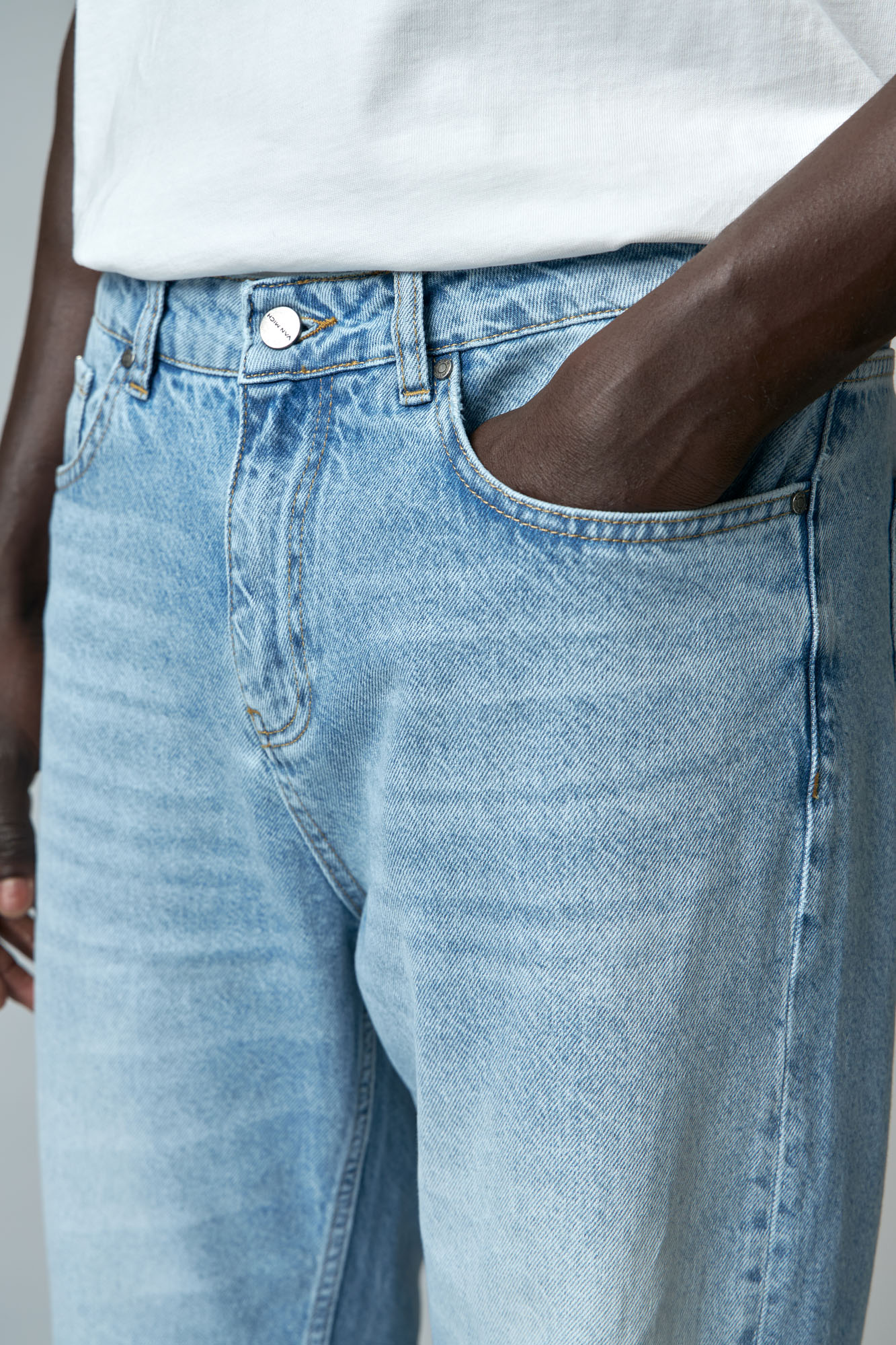 VM-OMA-33-438 Брюки джинсовые Van Mich Голубой