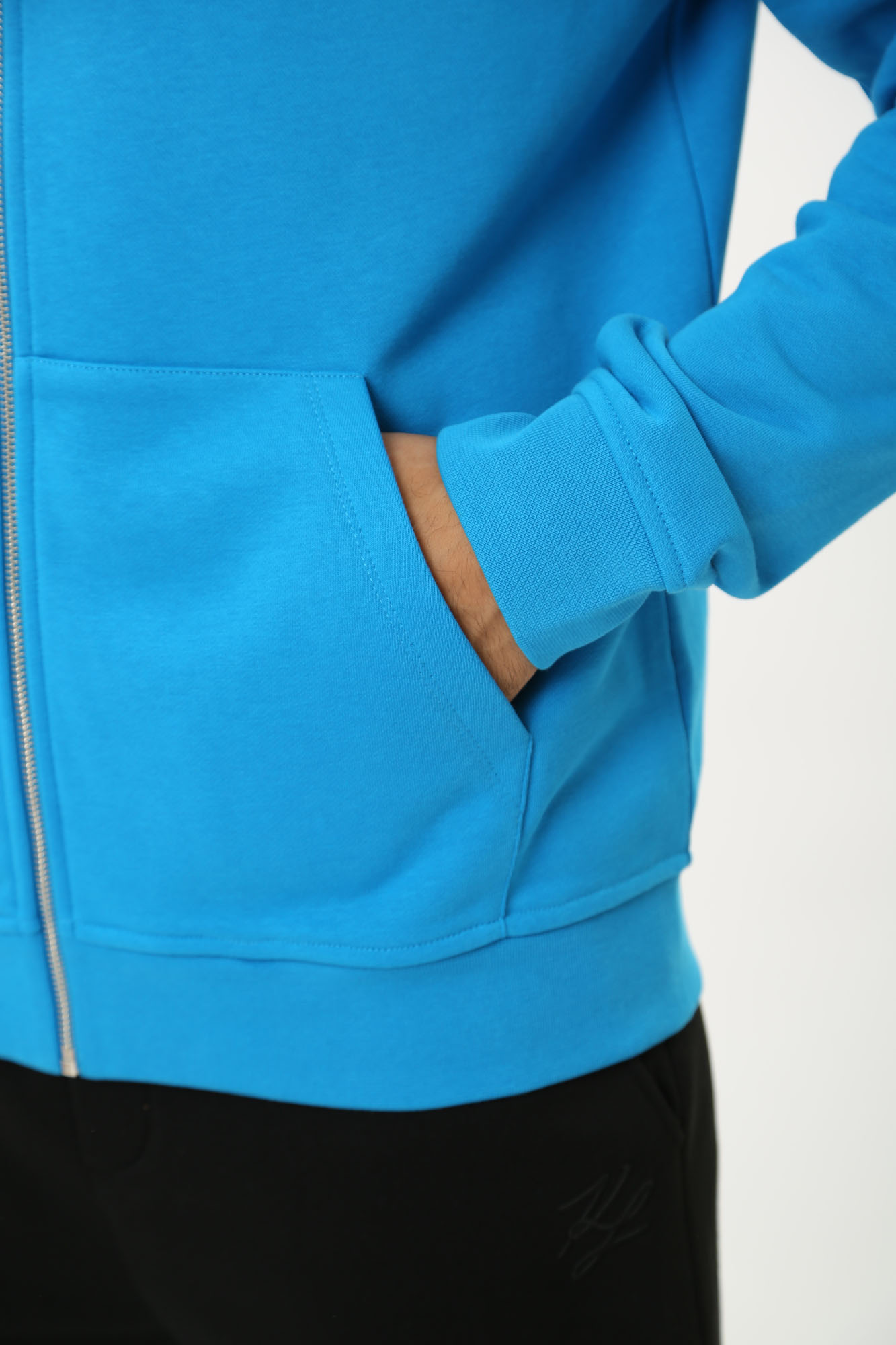 543910_70540 Толстовка с капюшоном Karl Lagerfeld Голубой