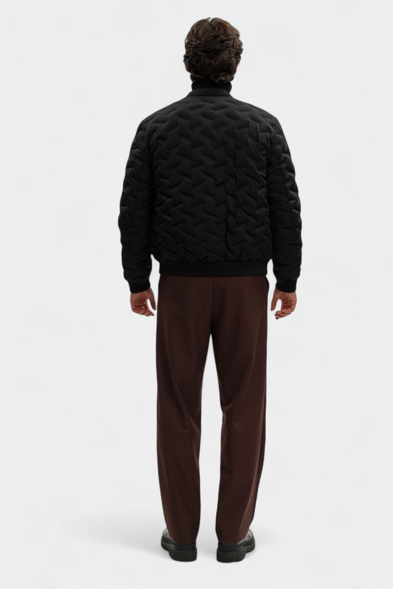 M5628RT3271F Бомбер Geox Черный