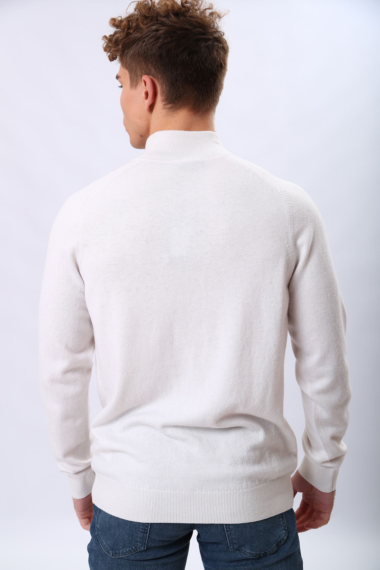 30032752_10012101 Свитшот Strellson Серый