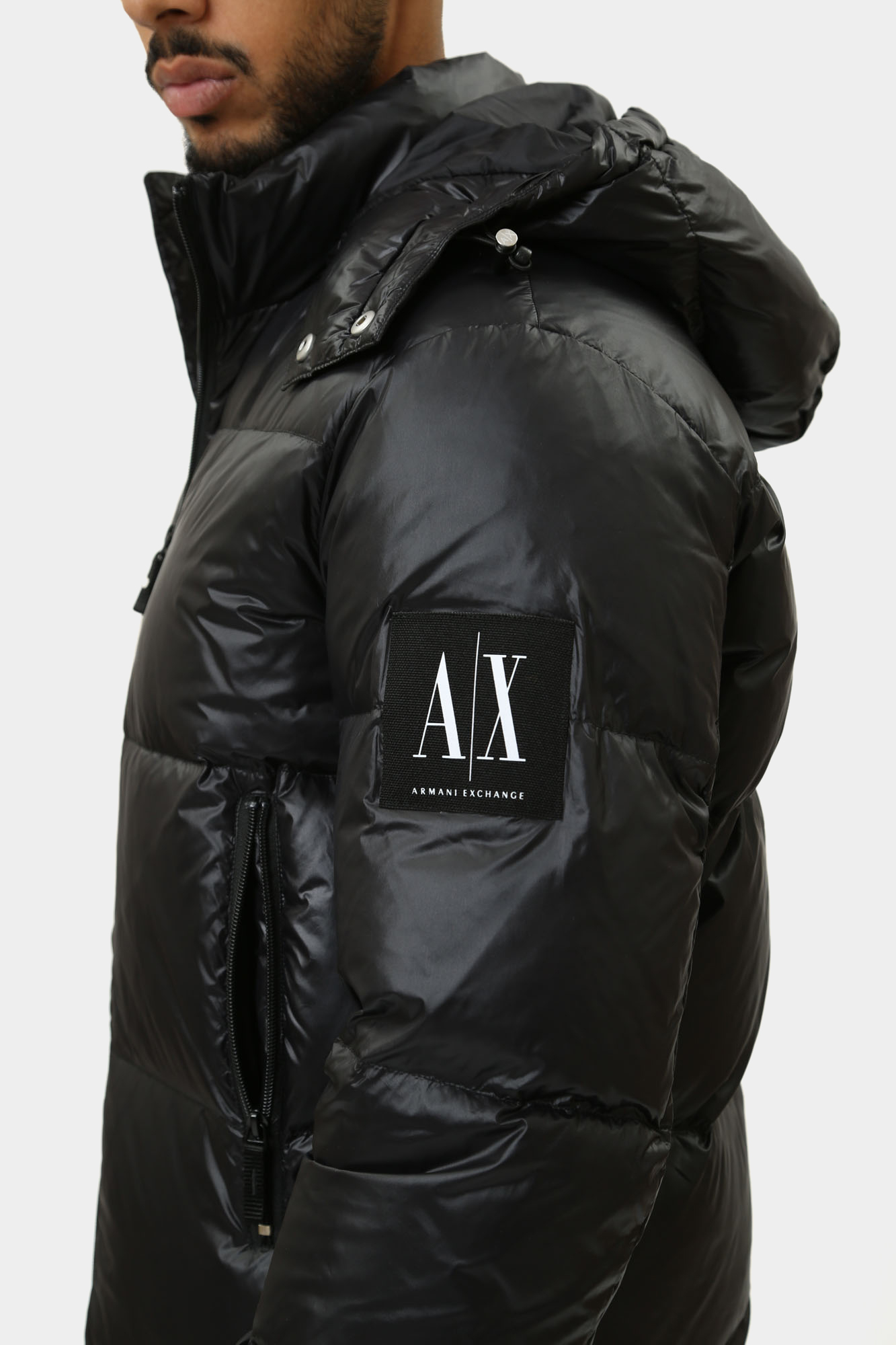 8NZB70_ZNYNZ Куртка пуховая Armani Exchange Черный