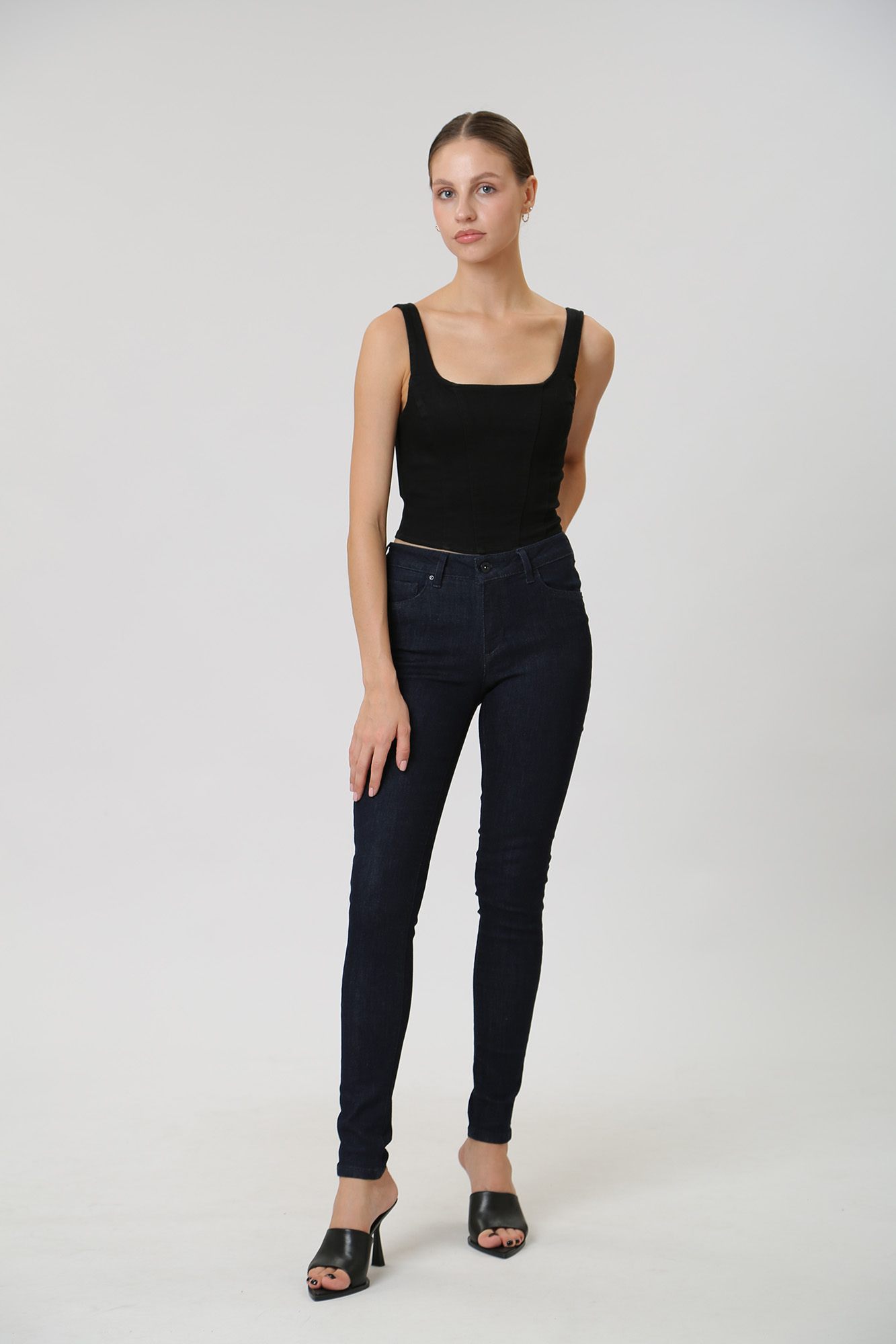 1013579-5000 брюки джинсовые mustang 