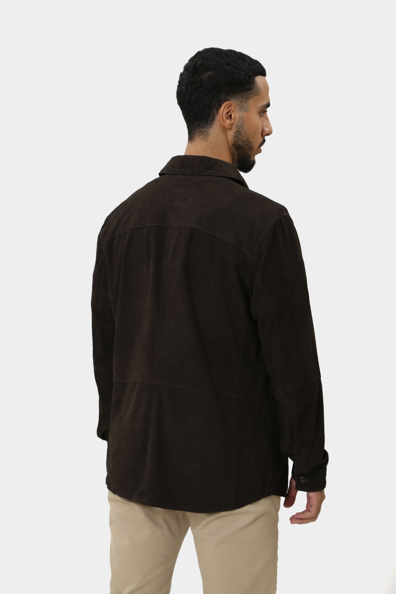 110109_80000620 Куртка кожаная Strellson Коричневый