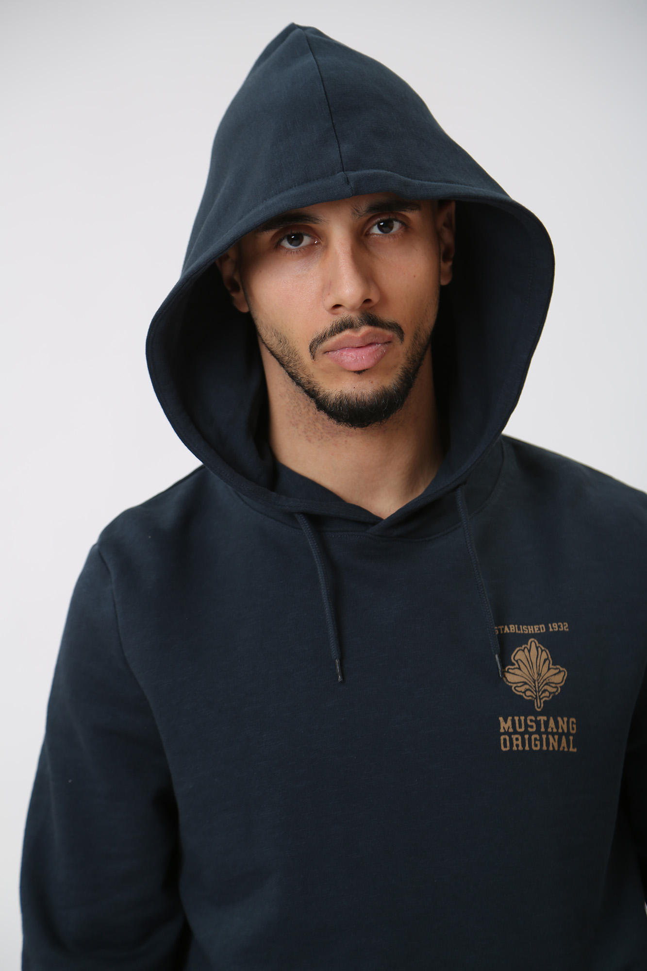 1014508 Худи Mustang Синий