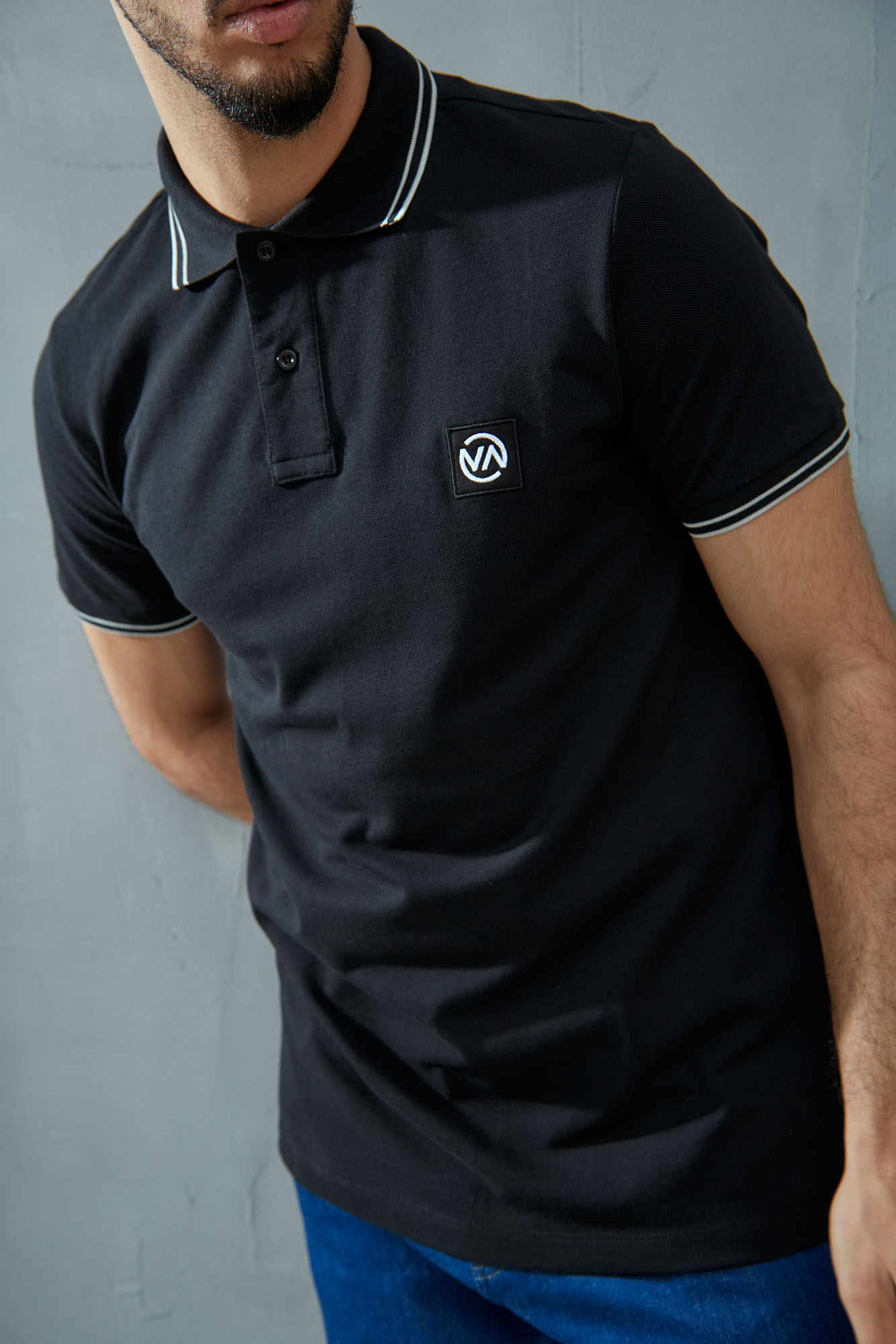 VM-ERK-22-034 Поло Van Mich Черный