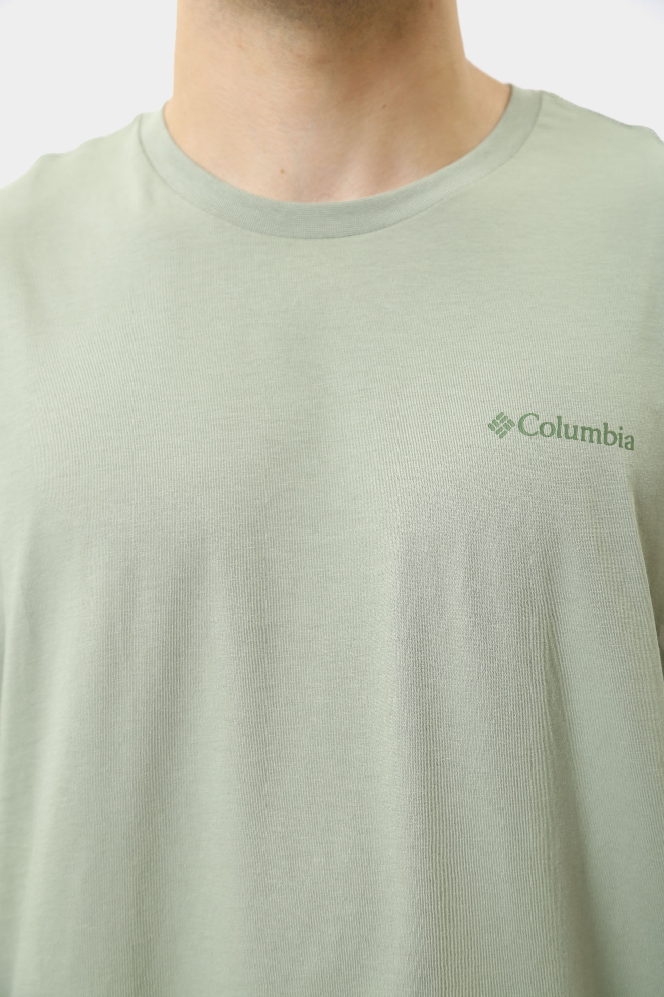 2022191 Футболка д/р Columbia Зеленый