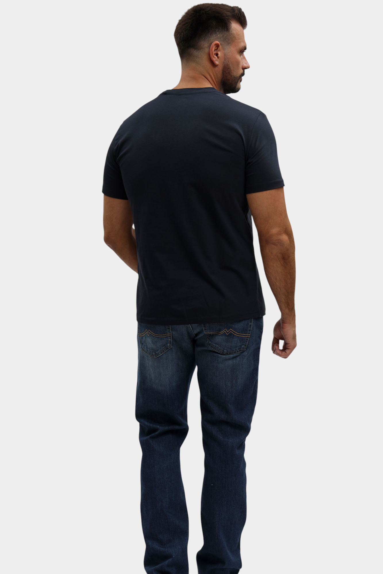 1017127 Футболка Mustang Синий