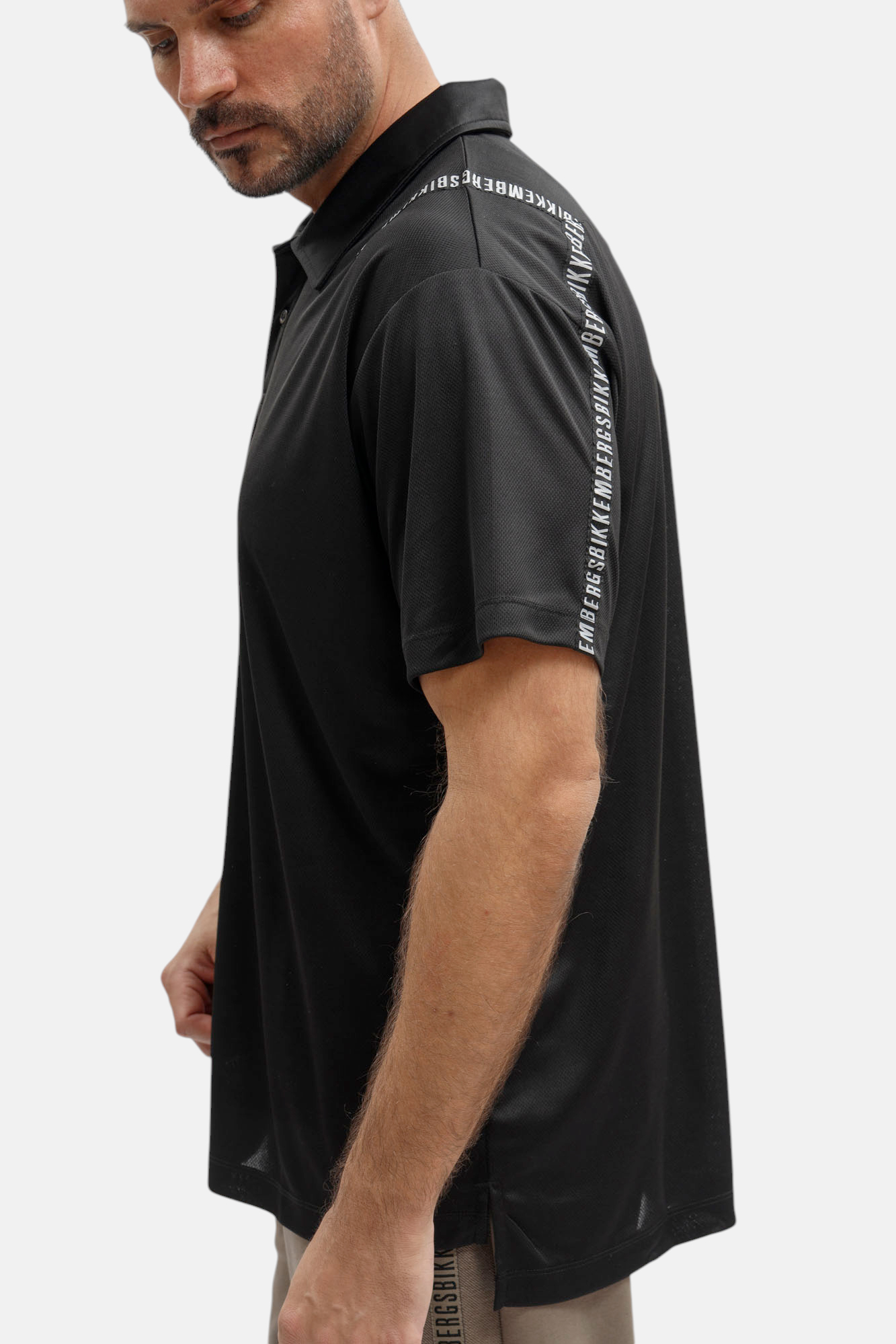 BMT1609 Поло Bikkembergs Черный