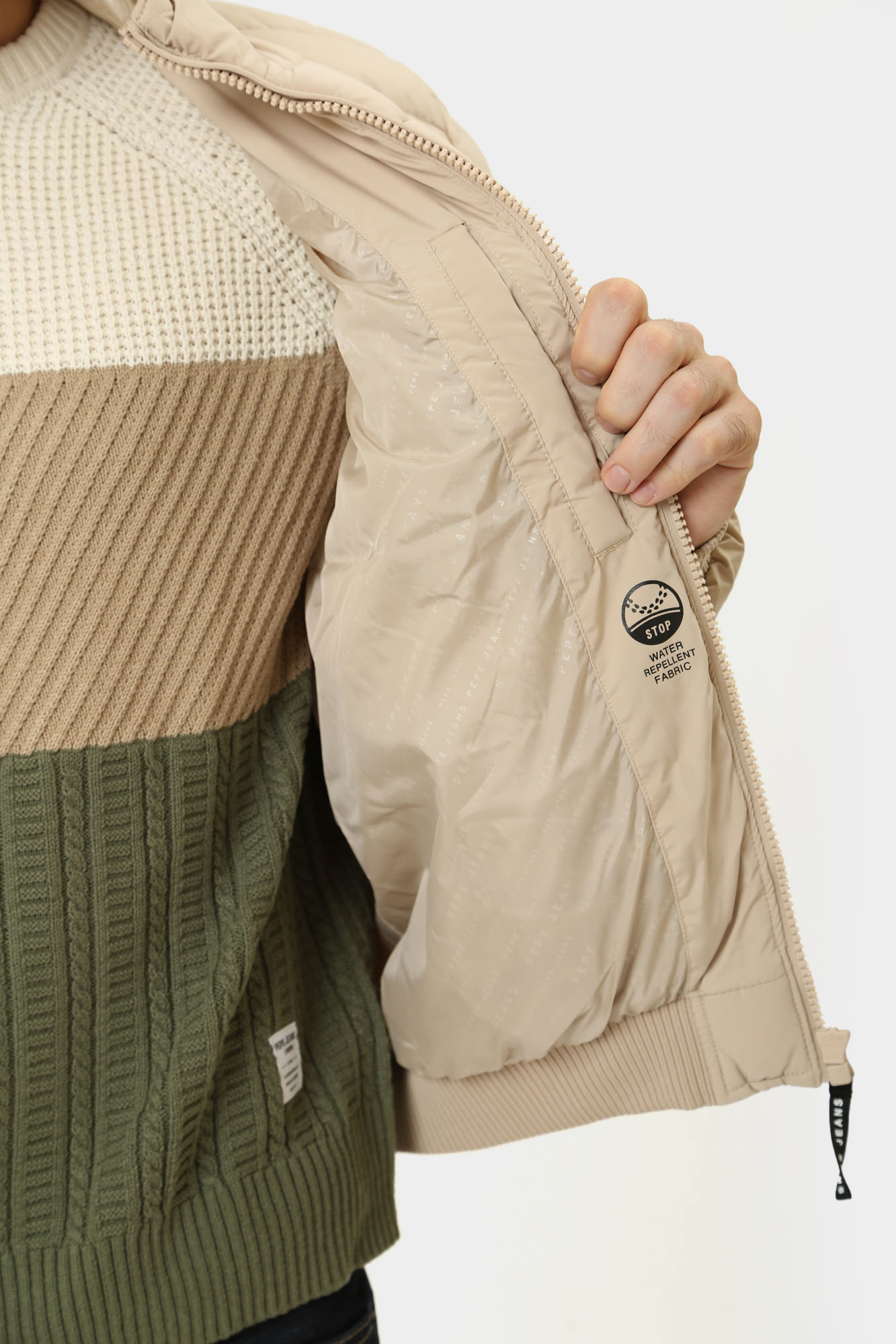 PM403026 Куртка Pepe Jeans Бежевый