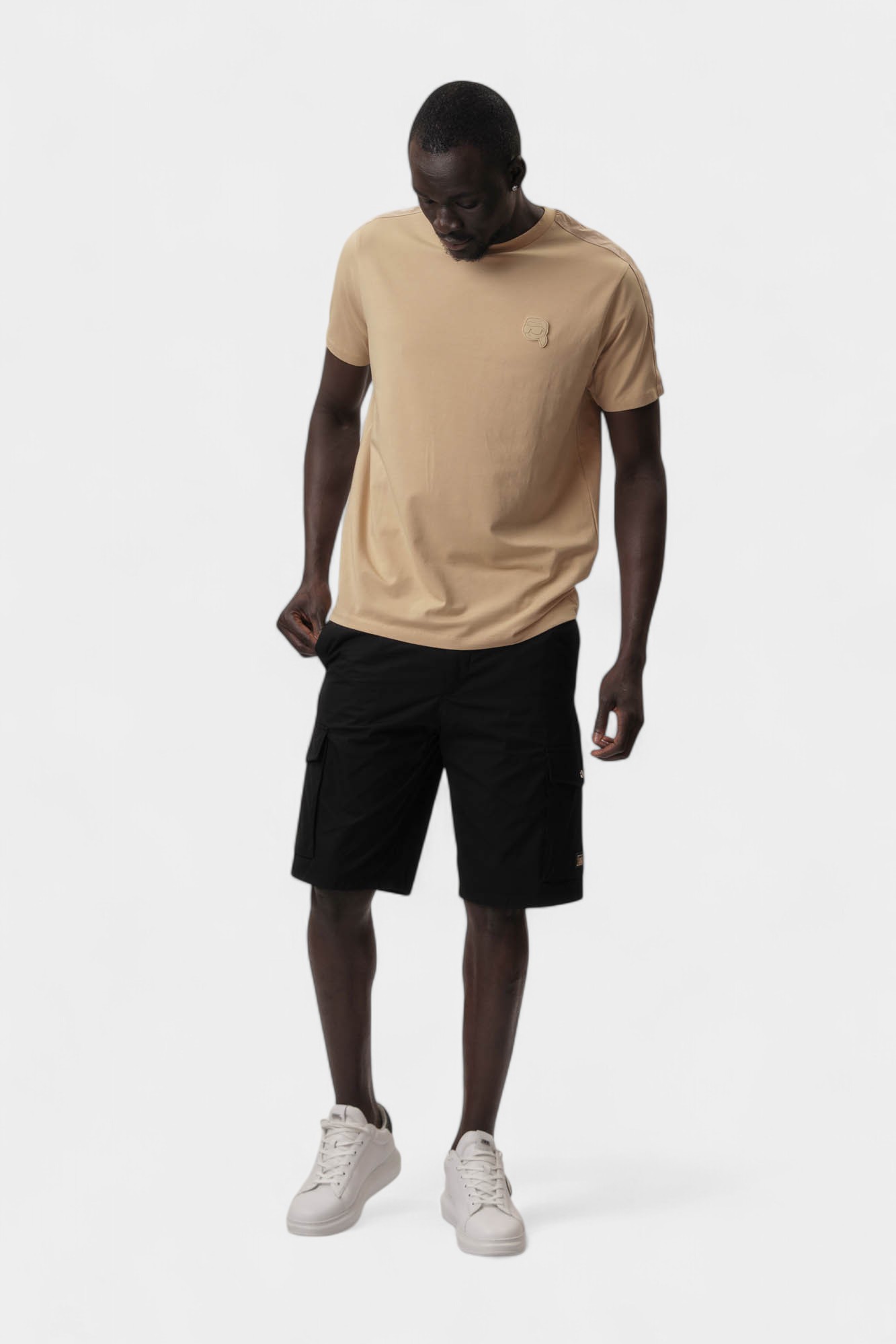 552221_755053 Футболка Karl Lagerfeld Бежевый