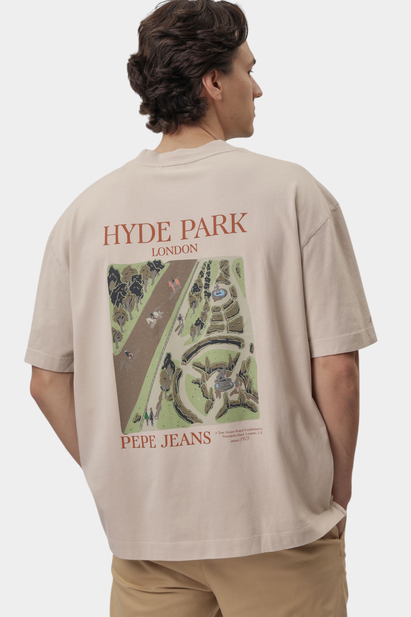 PM509773 Футболка Pepe Jeans Бежевый