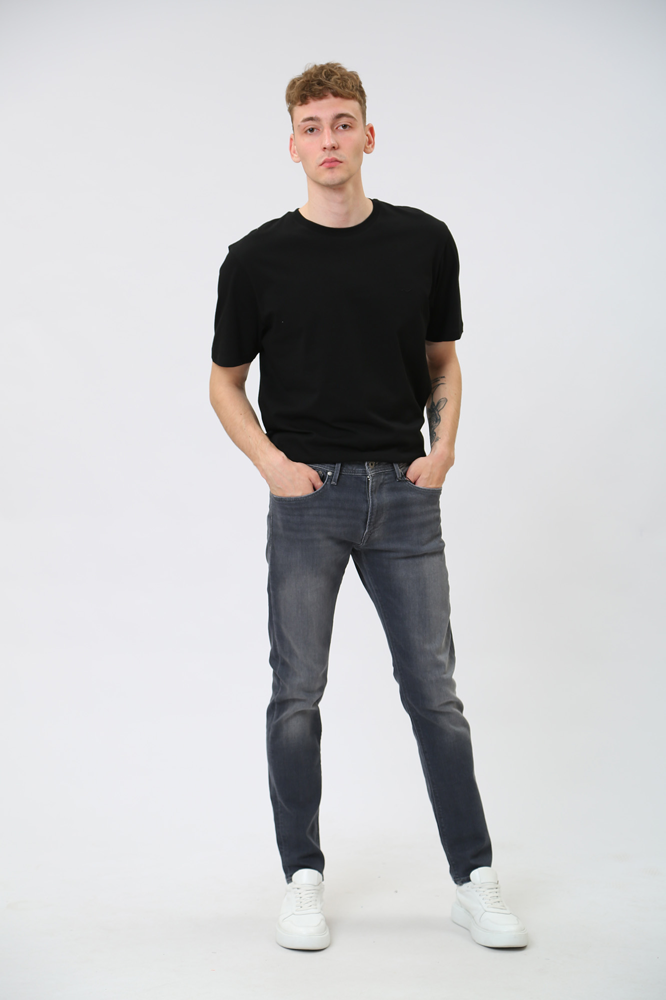 PM206326UE5 Джинсы STANLEY Pepe Jeans Серый