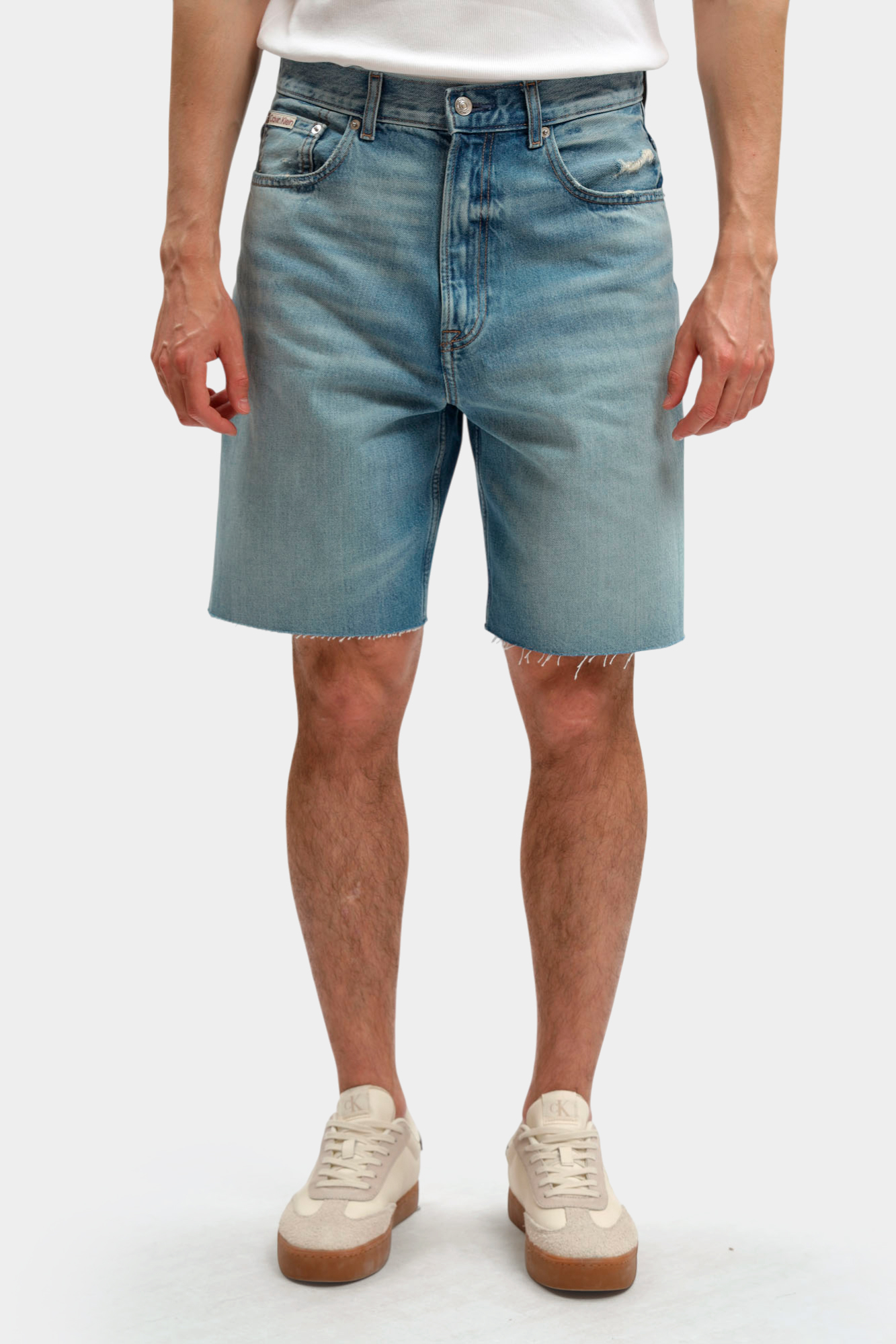 LV04RF795G Шорты джинсовые Calvin Klein Jeans Голубой