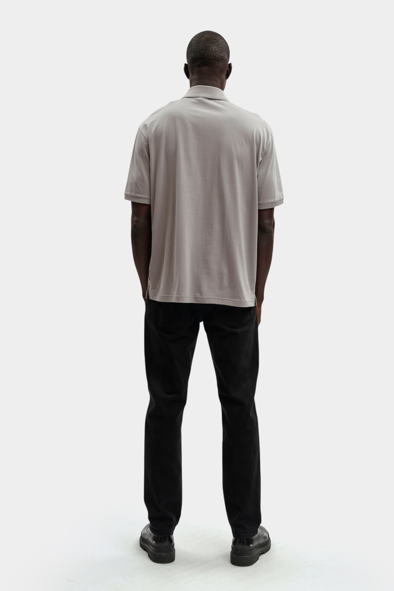 XM001291_AF10364 Поло Armani Exchange Серый