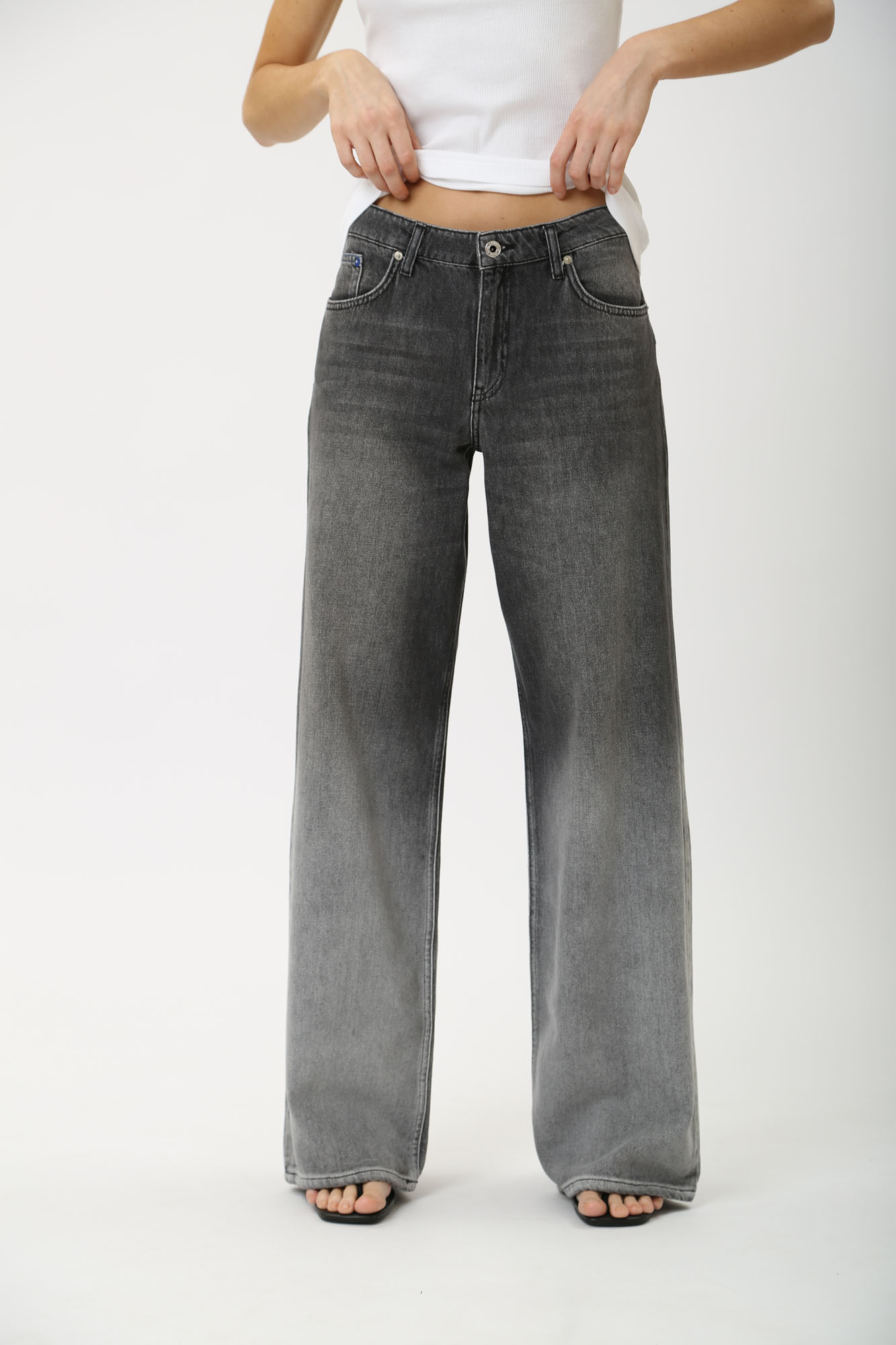 231J1106 брюки джинсовые karl lagerfeld jeans 