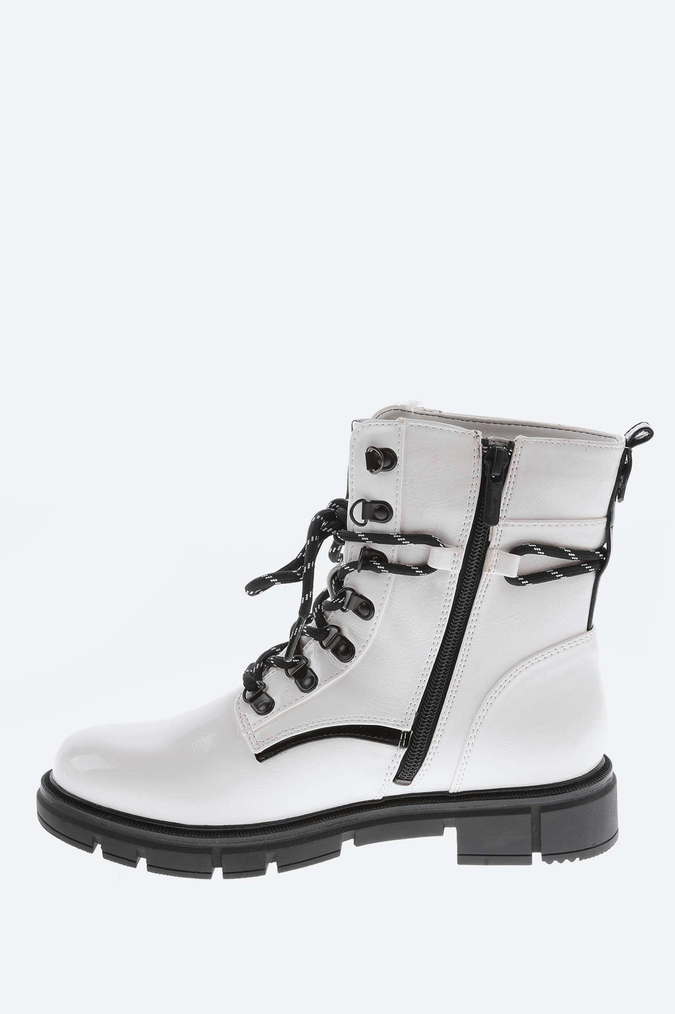 1333-505 Ботинки Mustang Белый