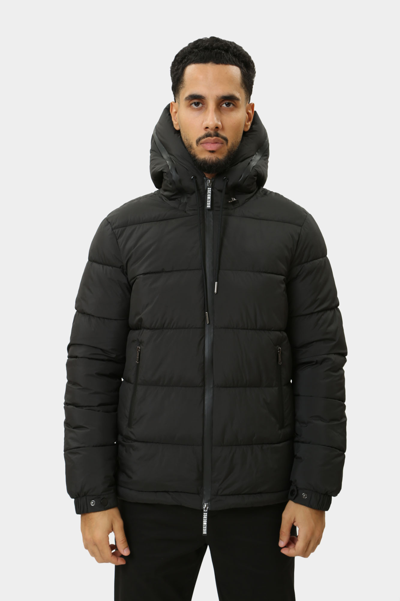 PBMG0445 Куртка пуховая Bikkembergs Черный