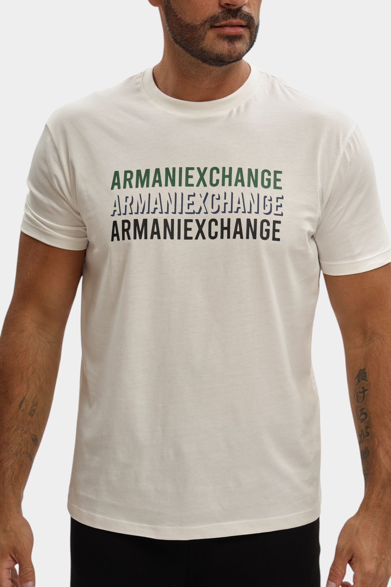 XM001444_AF10358 Футболка Armani Exchange Белый