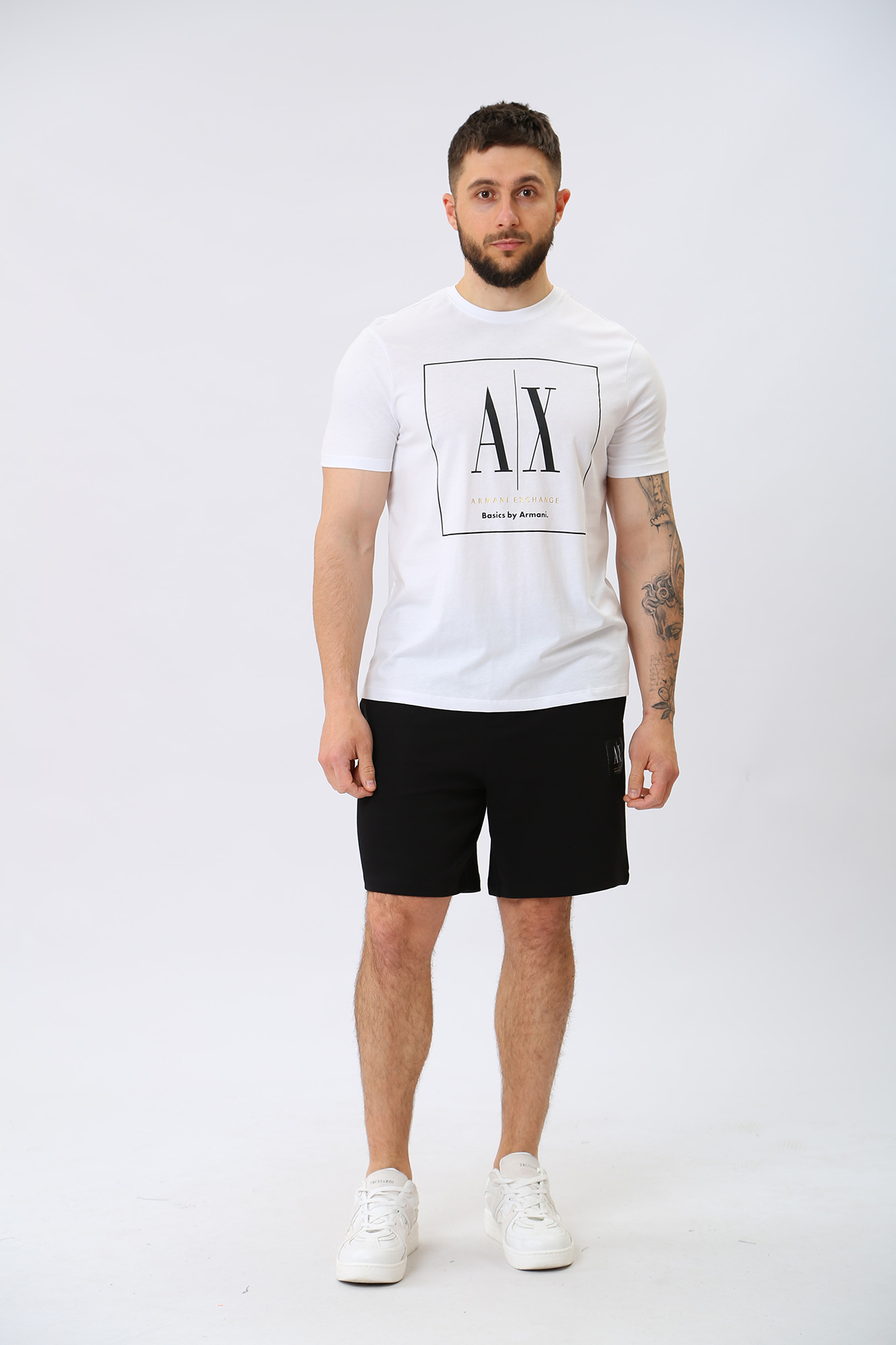 3RZSAA_ZJ83Z Шорты трикотажные Armani Exchange Черный