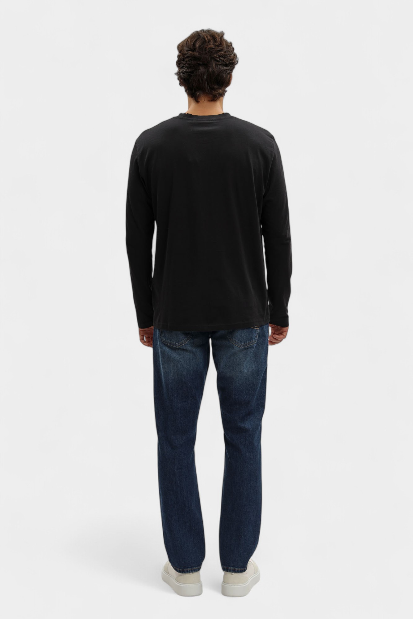 1016873 Лонгслив Mustang Черный