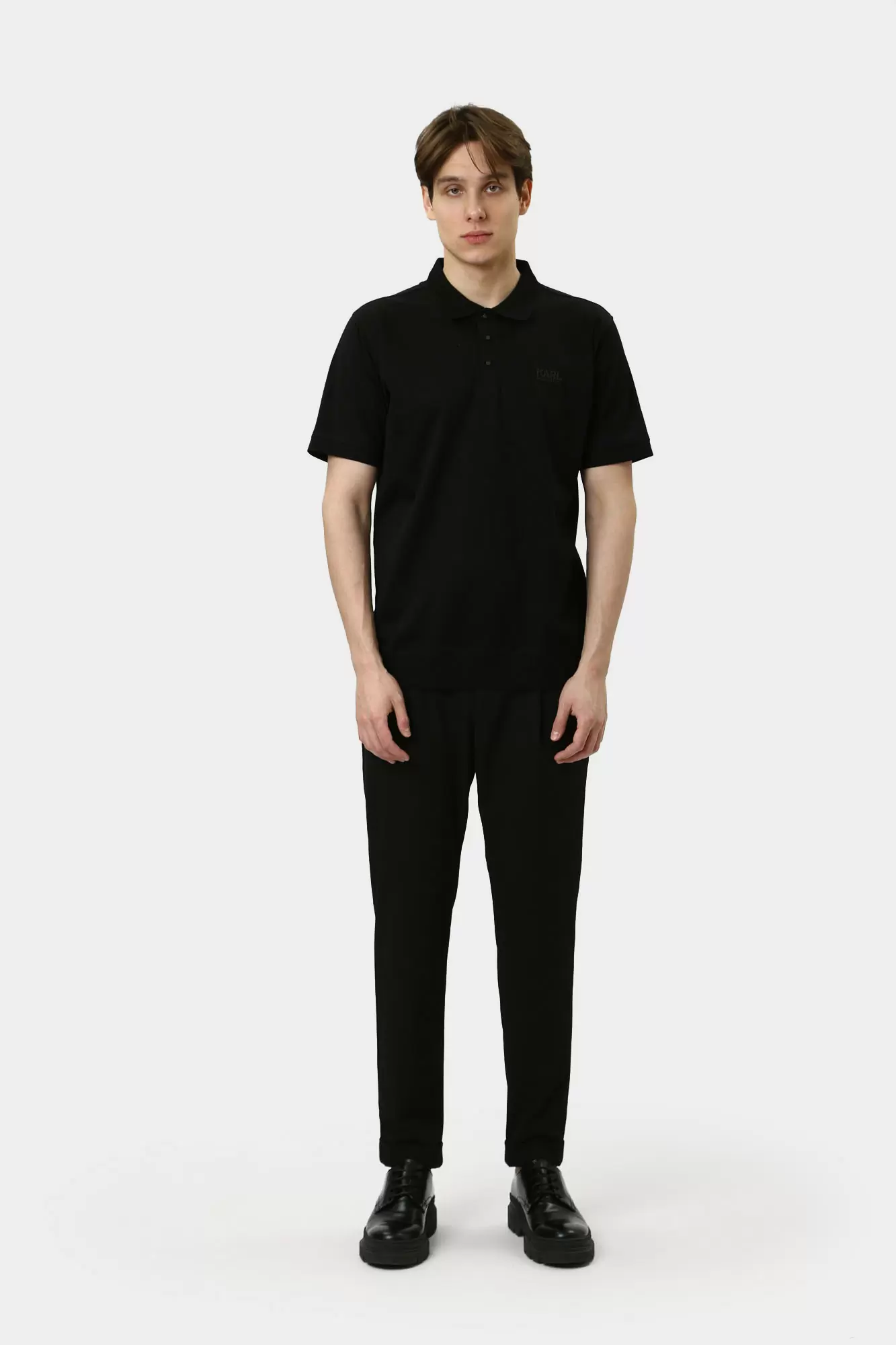 551200_745082 Поло Karl Lagerfeld Черный