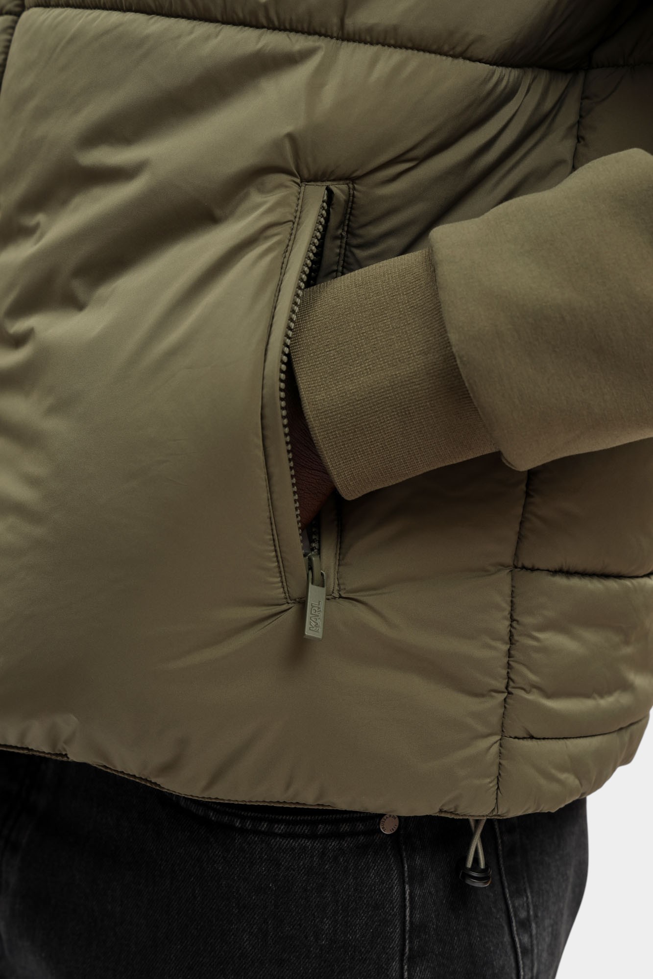 554525_505060 Куртка Karl Lagerfeld Зеленый