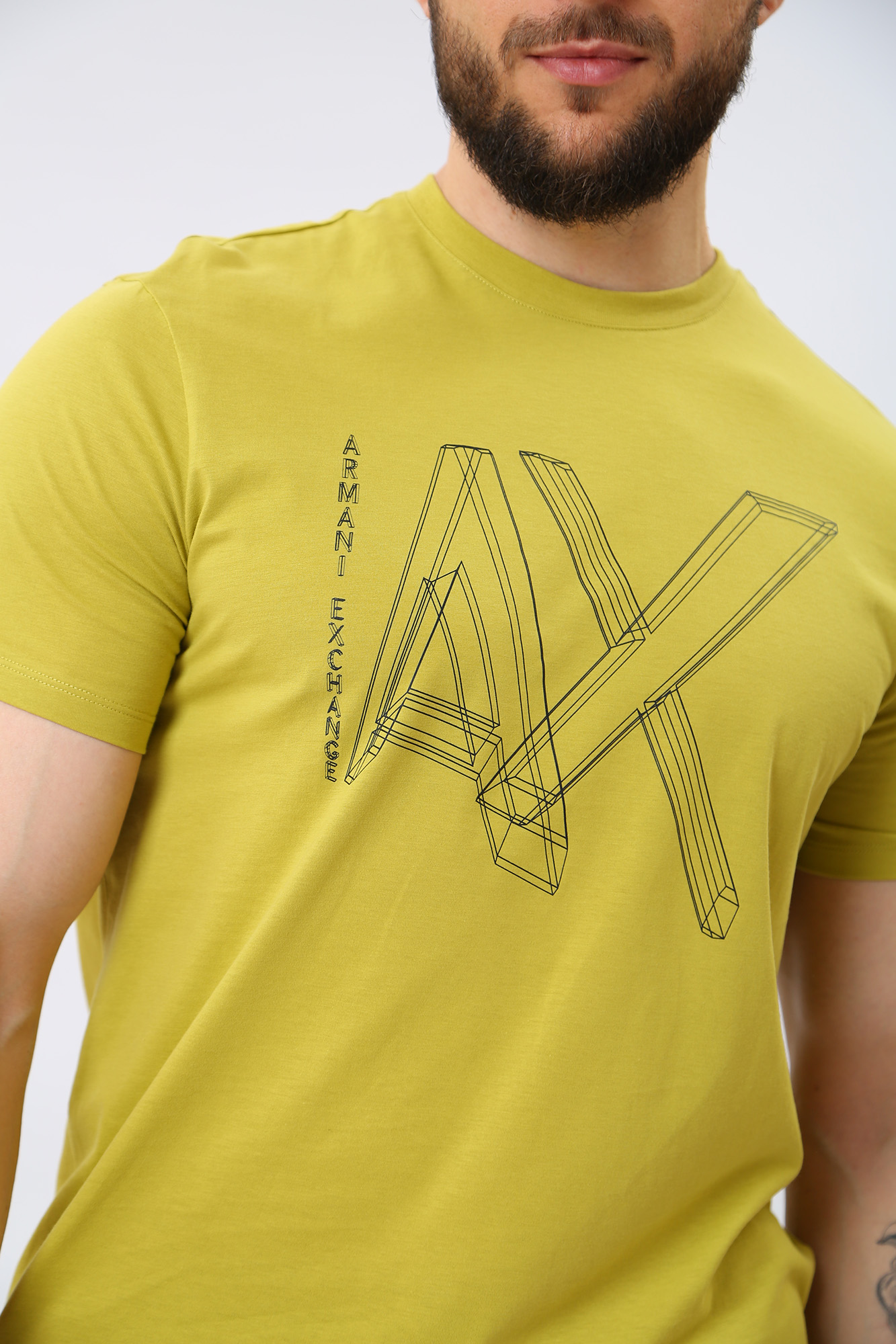 3RZTHF_ZJH4Z Футболка Armani Exchange Черный