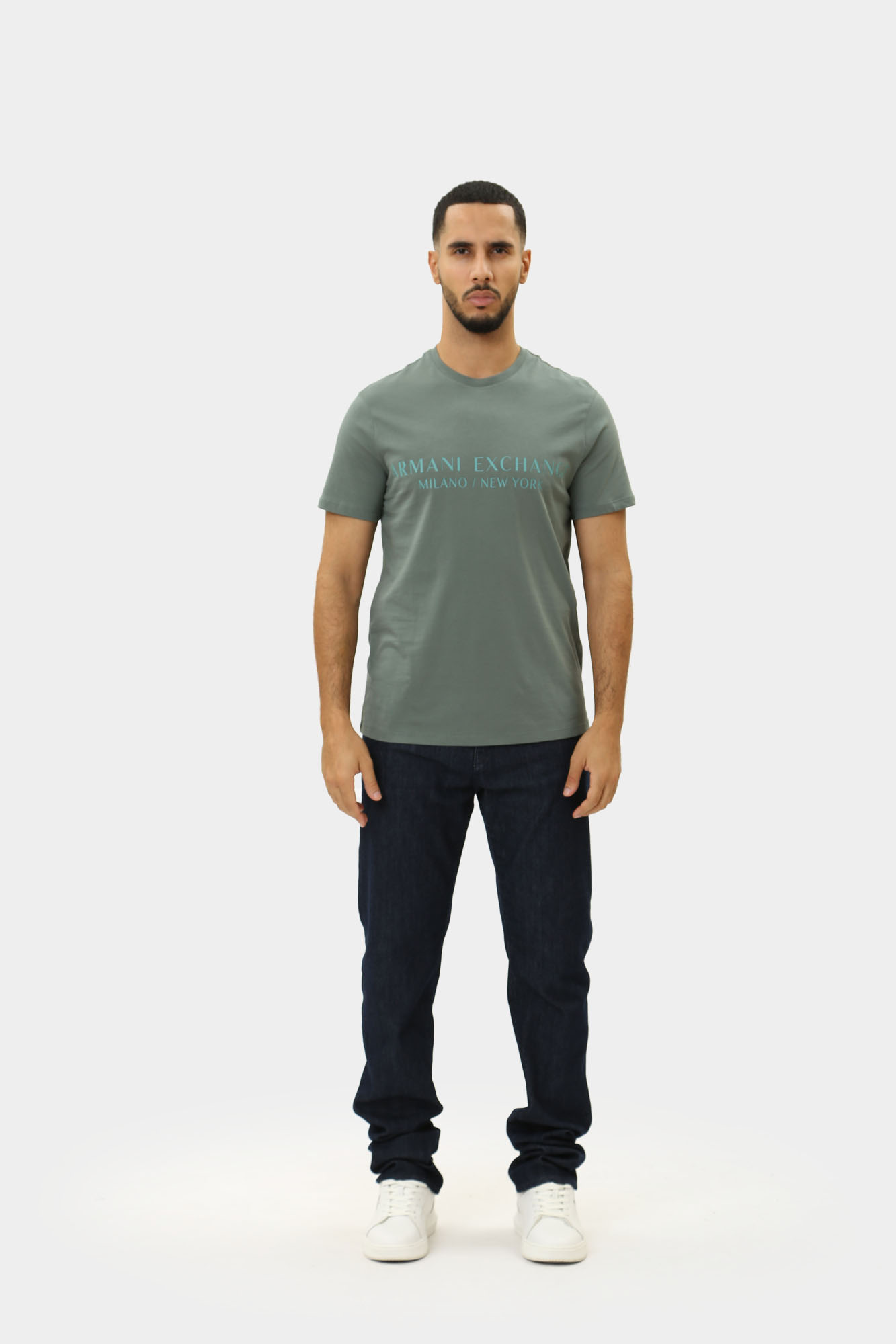 8NZT72_Z8H4Z Футболка Armani Exchange Зеленый