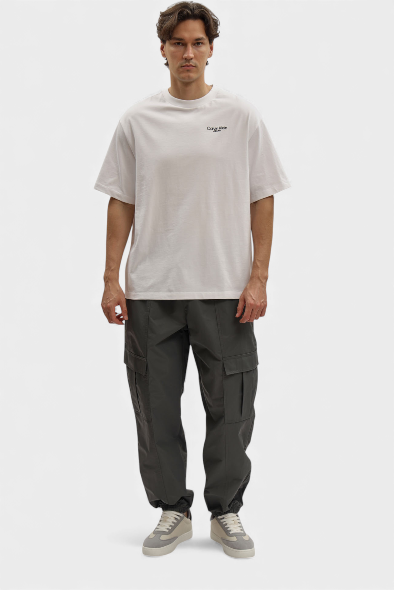 Брюки Calvin Klein Jeans Серый