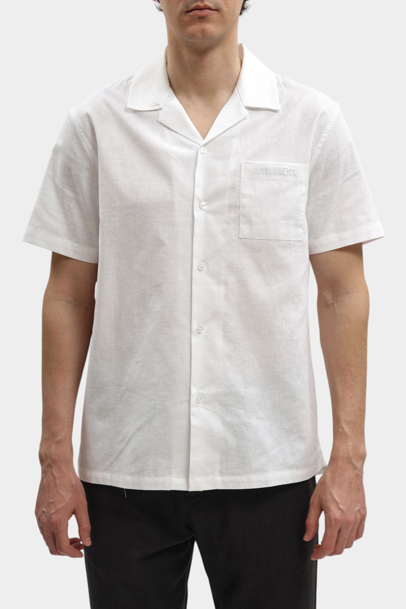 BMS1532 Рубашка Bikkembergs Белый