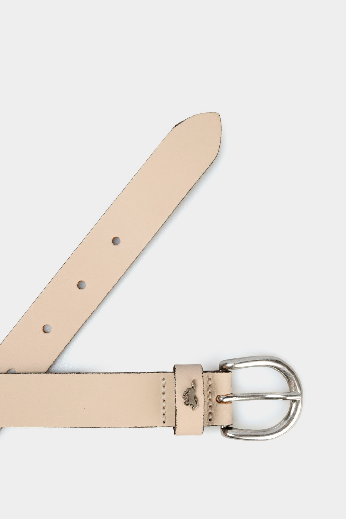 MW3001L25 Ремень Mustang Бежевый