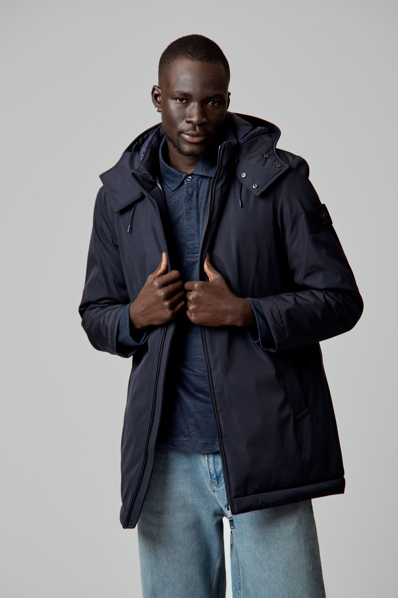 VM-CRI-52-330 Парка Van Mich Синий