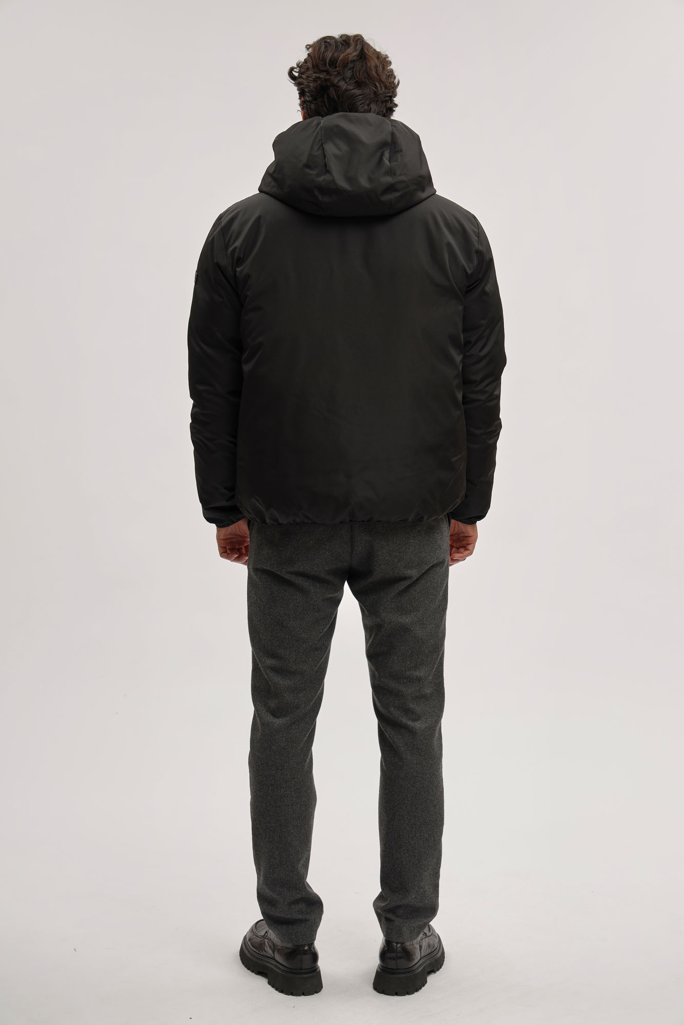 BMG0994 Куртка пуховая Bikkembergs Черный