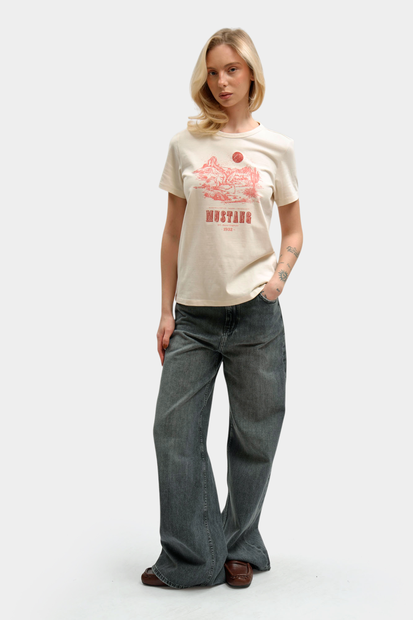 1017507 футболка mustang 