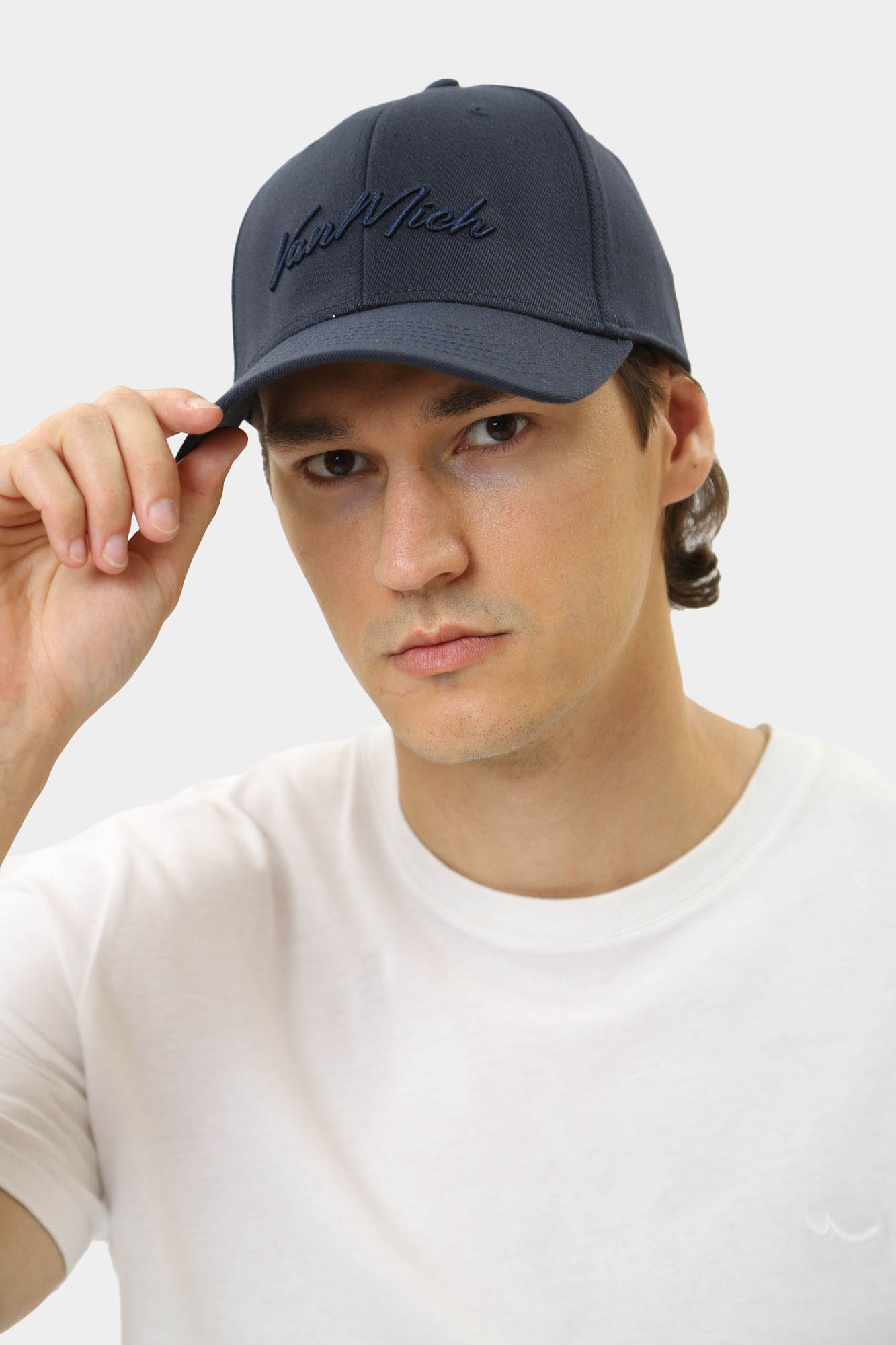 VU-CHI-46-302 Кепка Van Mich Синий