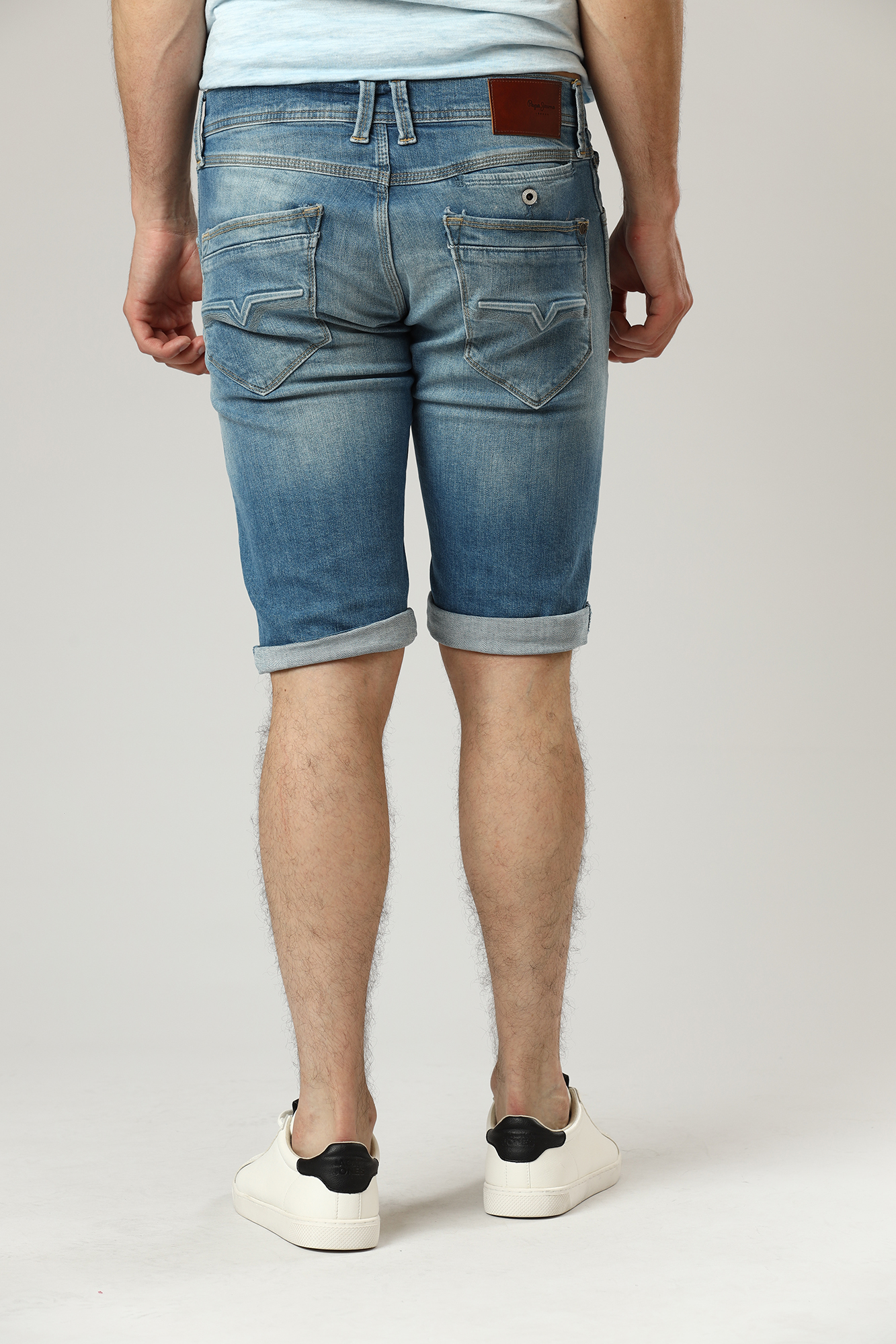 PM800939GV0 Шорты джинсовые Pepe Jeans Голубой