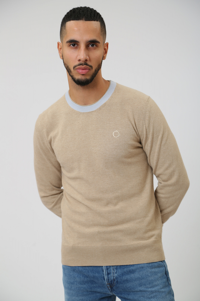 Брюки Armani Exchange Хлопок Бежевый