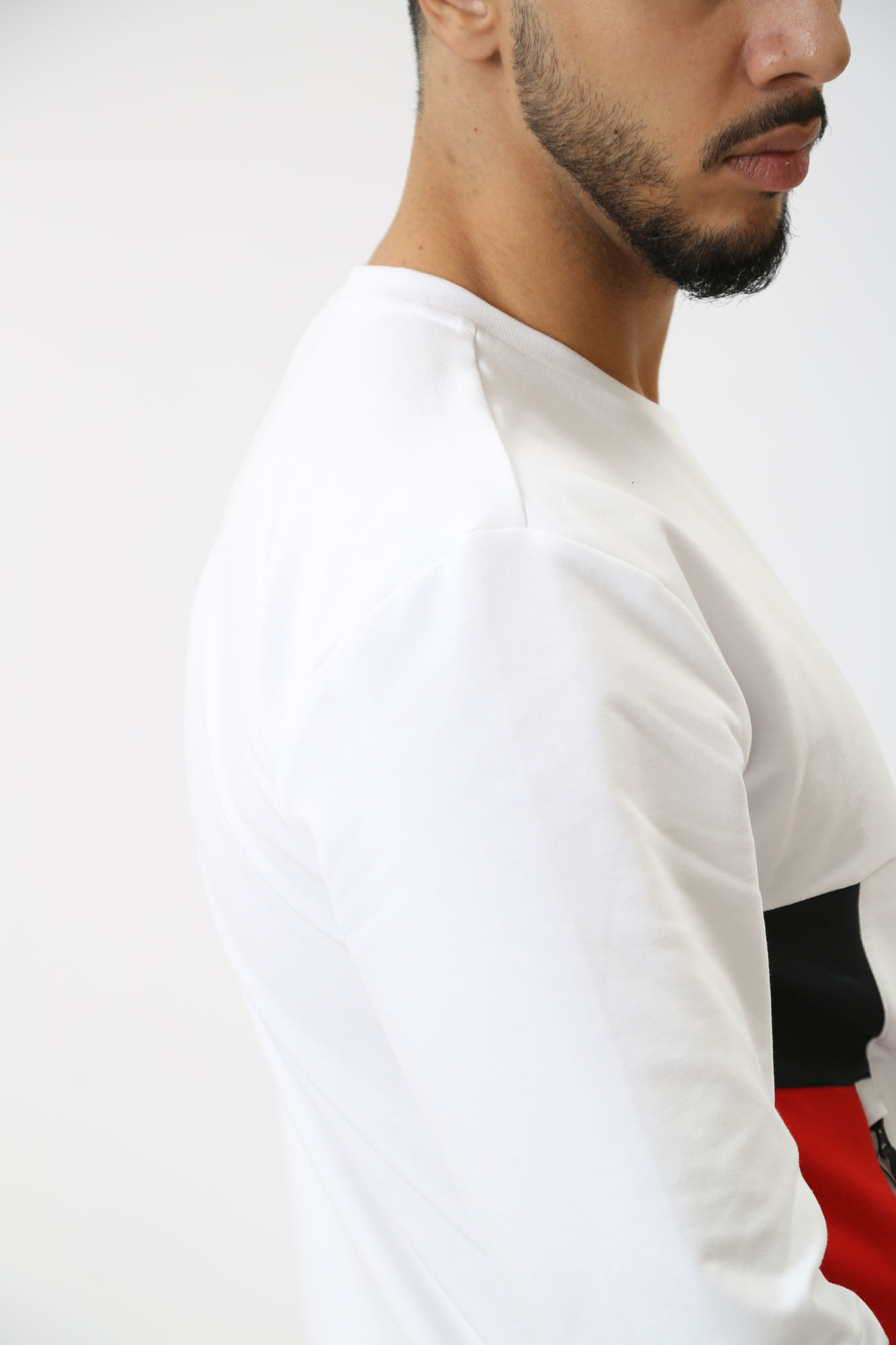 3DPM14_PJLIZ_1100 Свитшот EA7 Белый