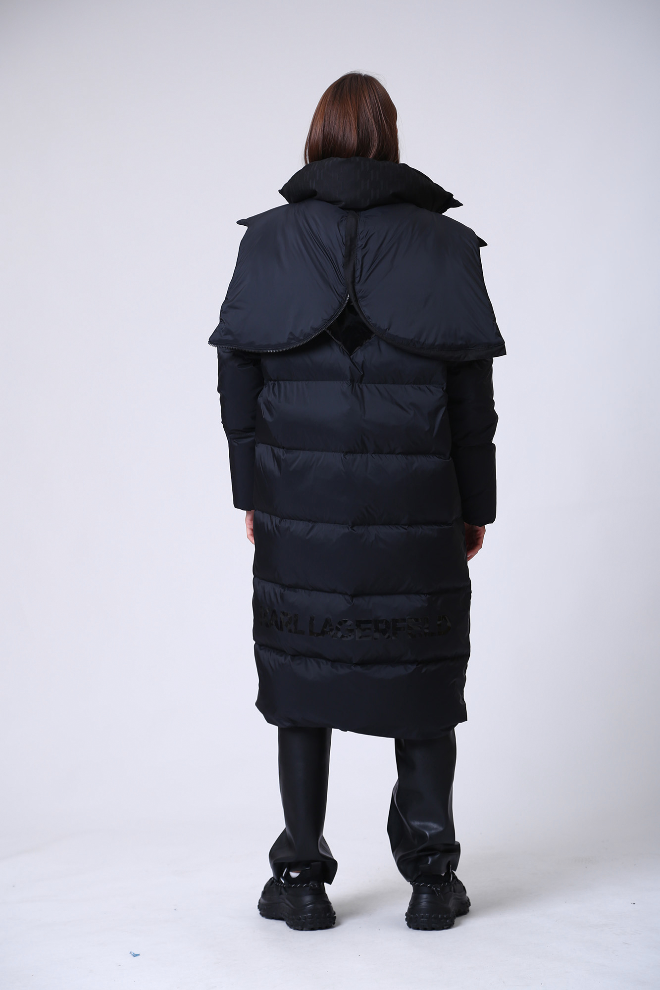 226W1504 куртка пуховая karl lagerfeld 