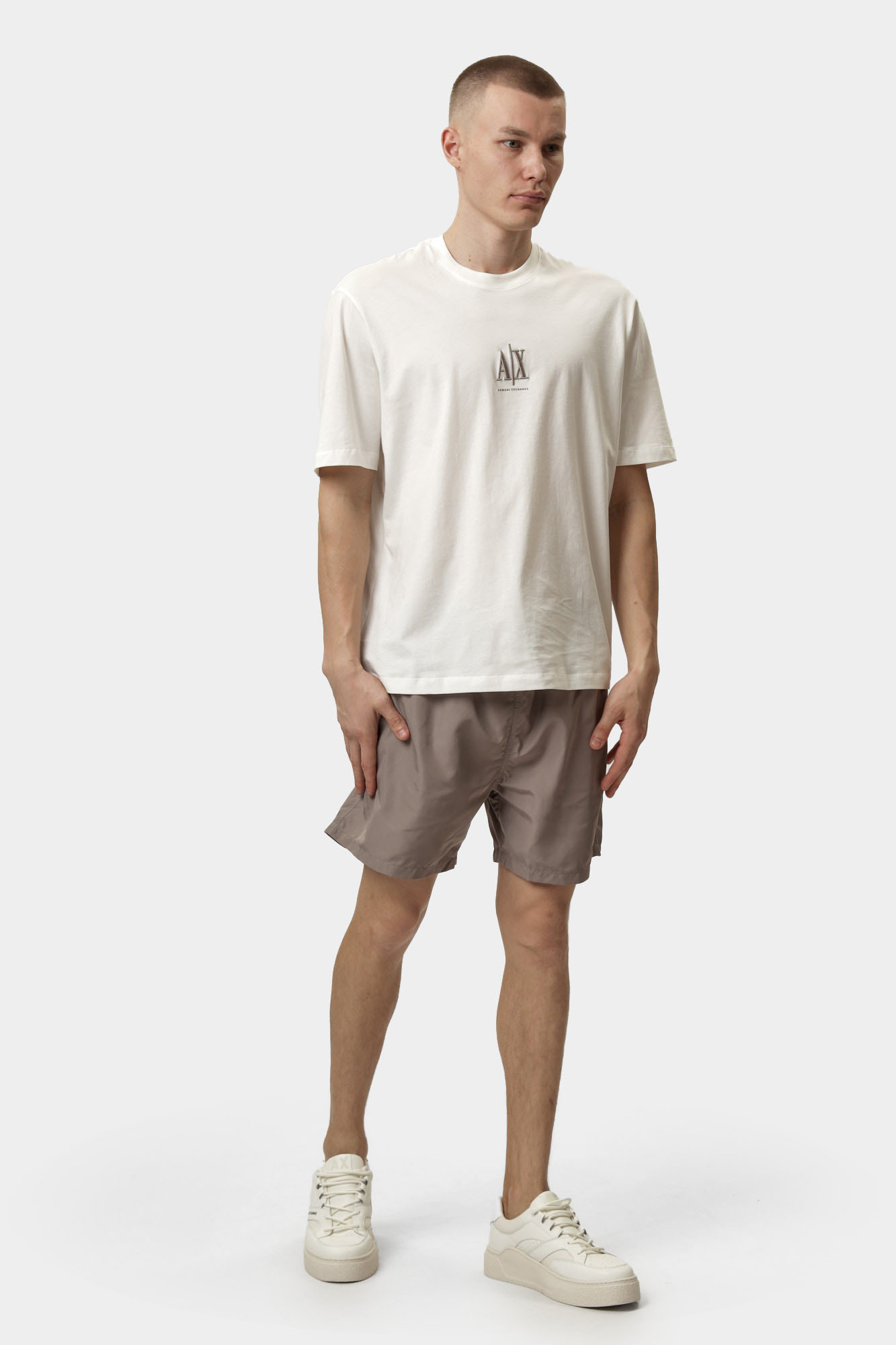 XM000812_AF13556 Шорты плавательные Armani Exchange Коричневый