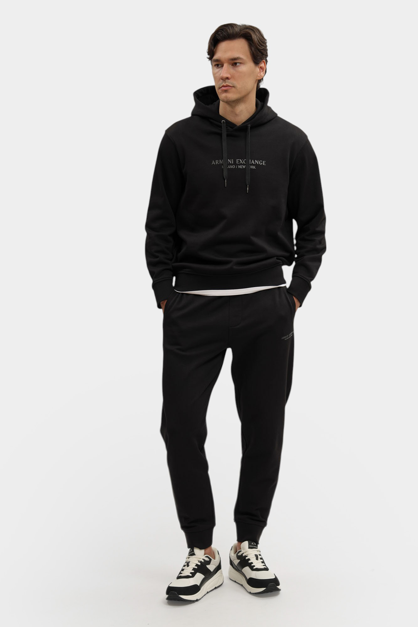 Брюки спортивные Armani Exchange Черный