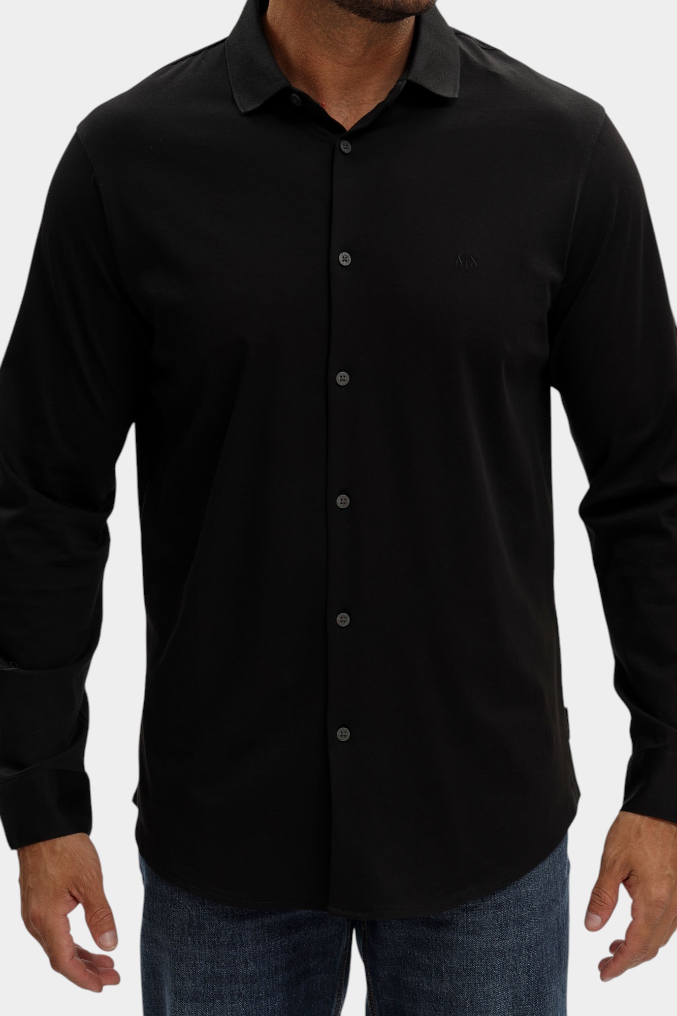 XM001370_AF10364 Рубашка Armani Exchange Черный