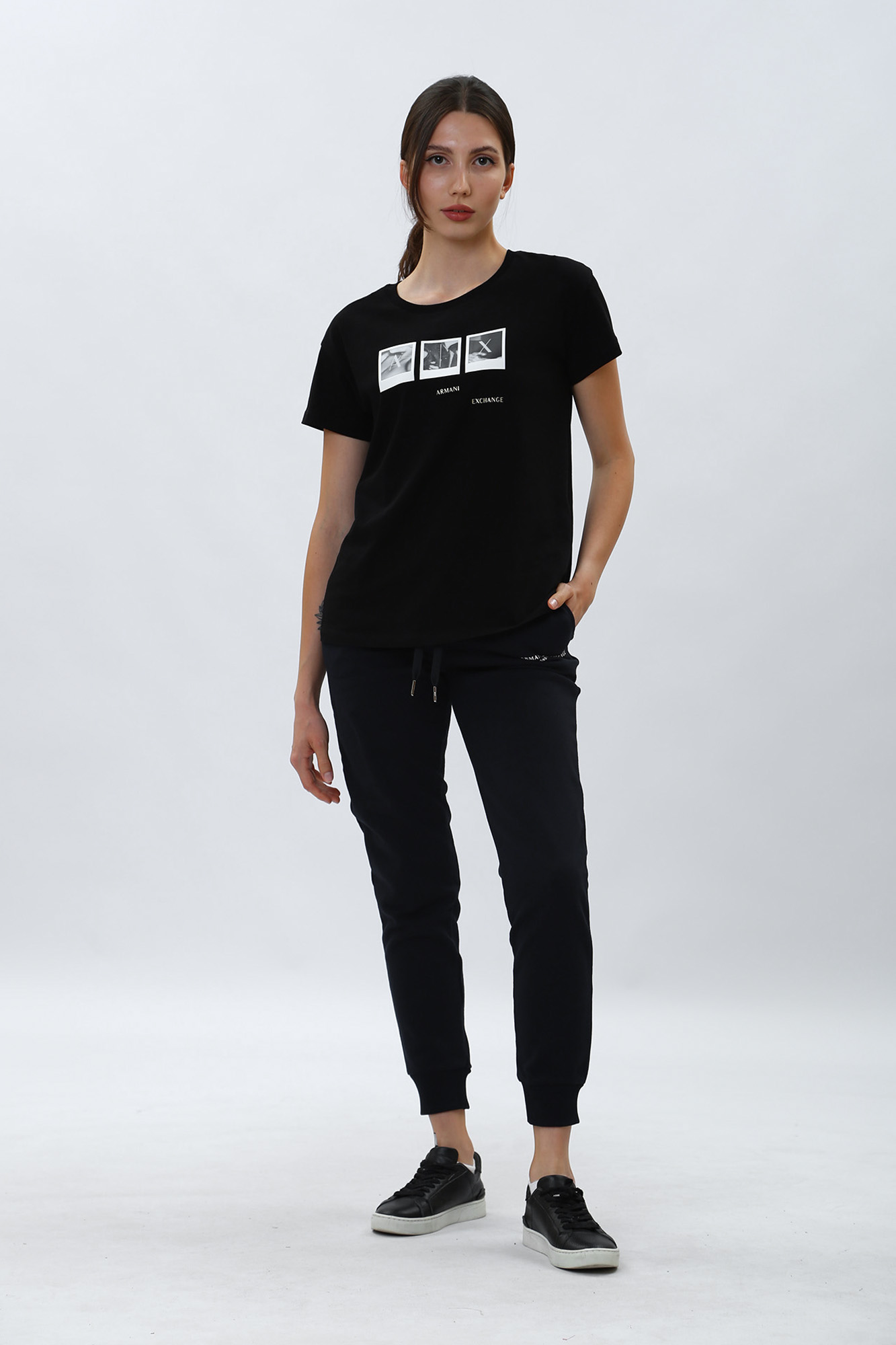 8NYPBA_YJE5Z брюки спортивные джоггеры armani exchange 